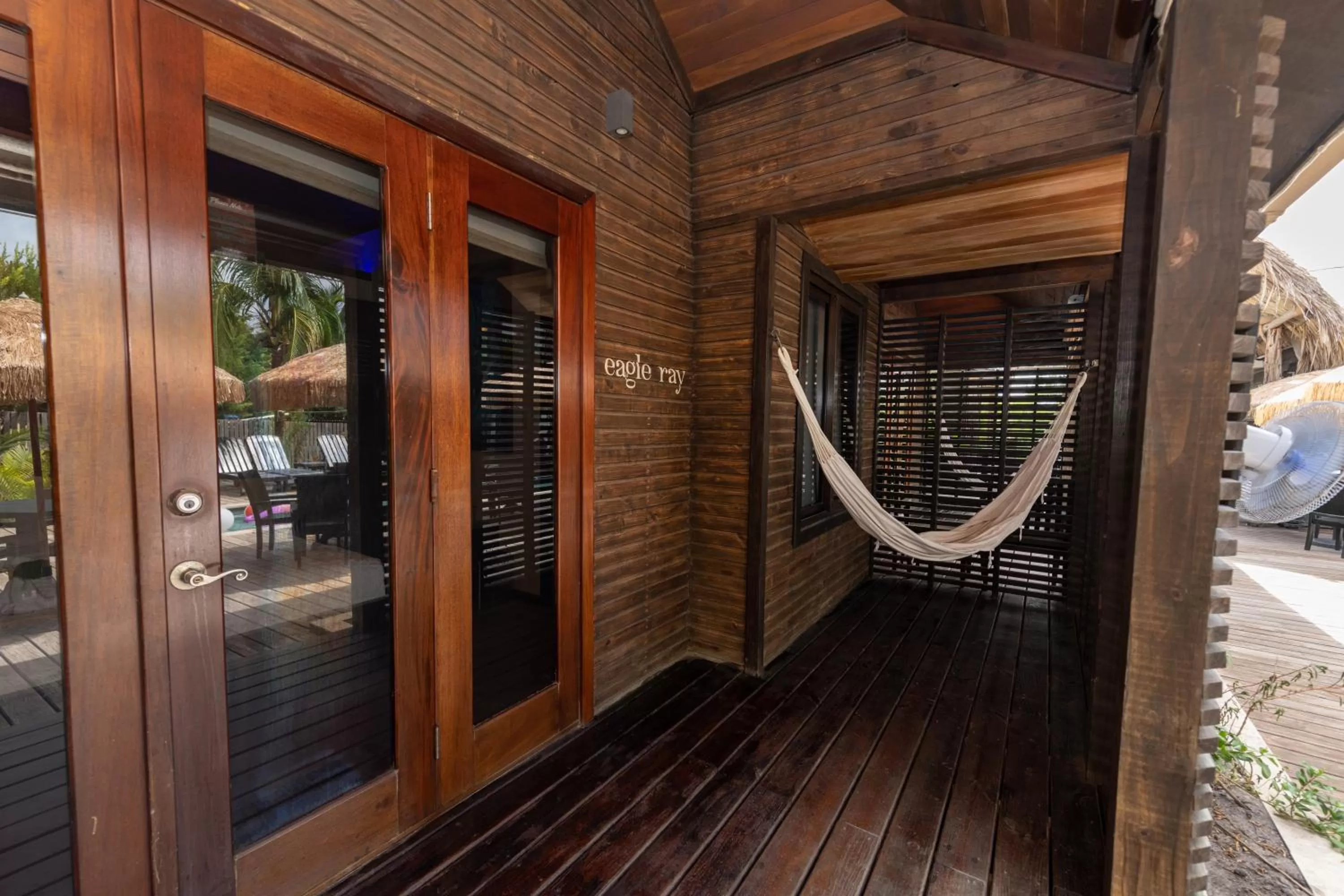Patio in PUR Boutique Cabanas, Adults Only