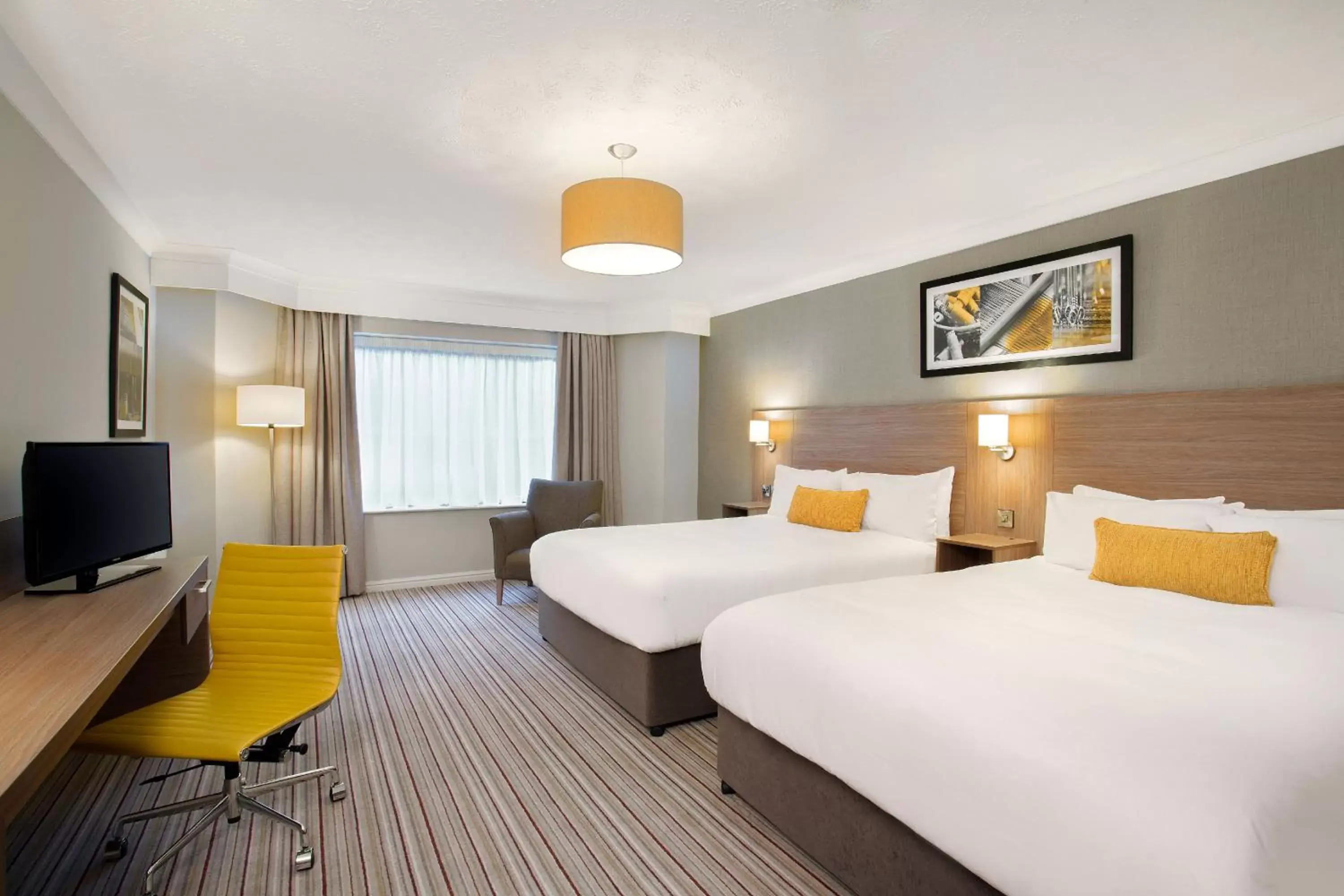 Bedroom, Bed in Leonardo Hotel and Conference Venue Hinckley Island - Formerly Jurys Inn