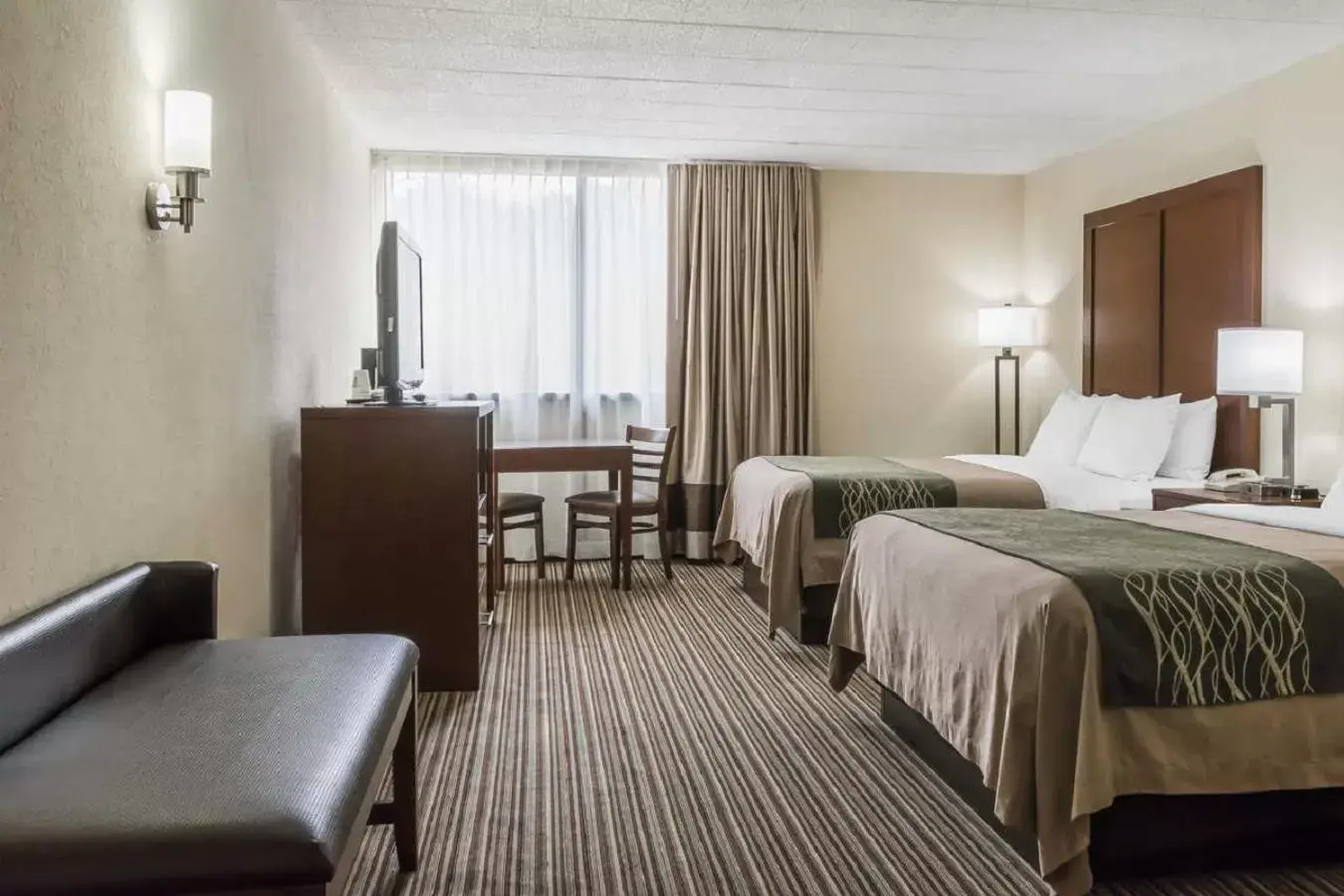 Queen Room with Two Queen Beds - Disability Access/Non-Smoking in Comfort Inn - Pocono Mountains