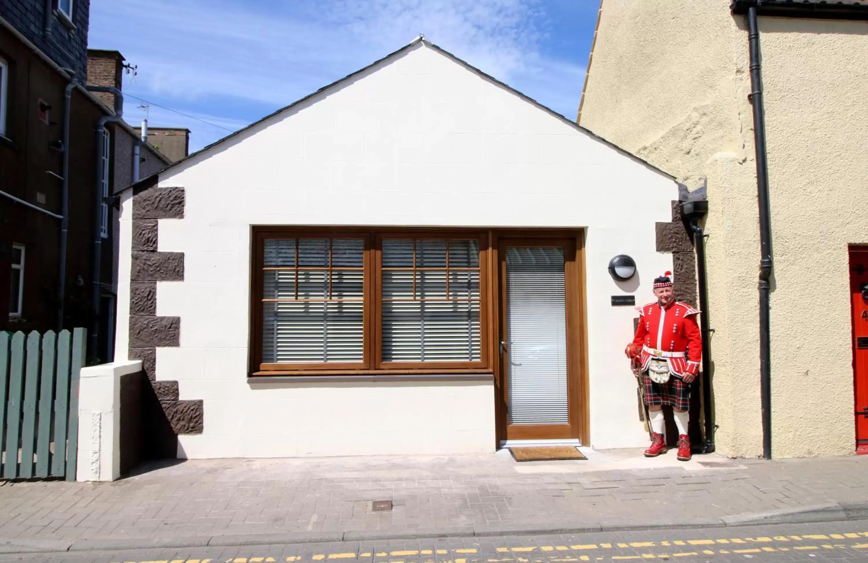 Facade/entrance in The Old Brewhouse