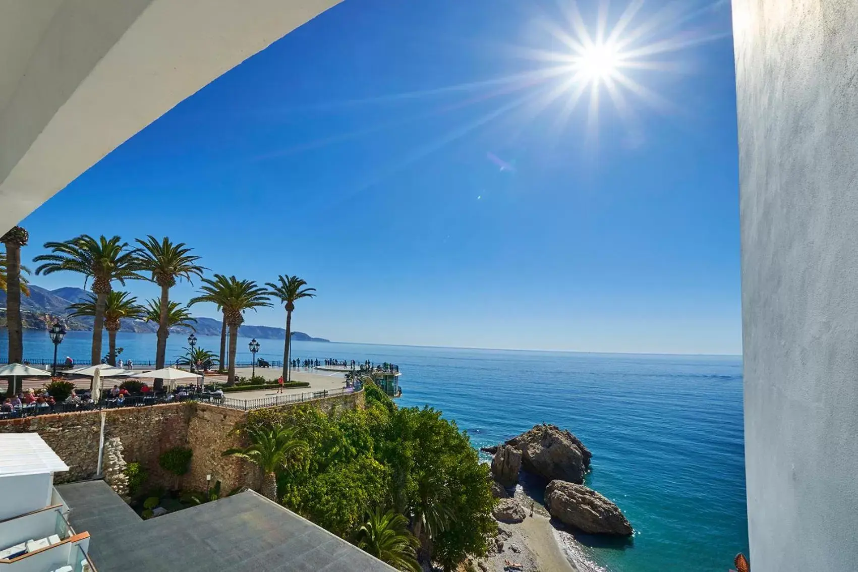 Sea view in Hotel Balcón de Europa