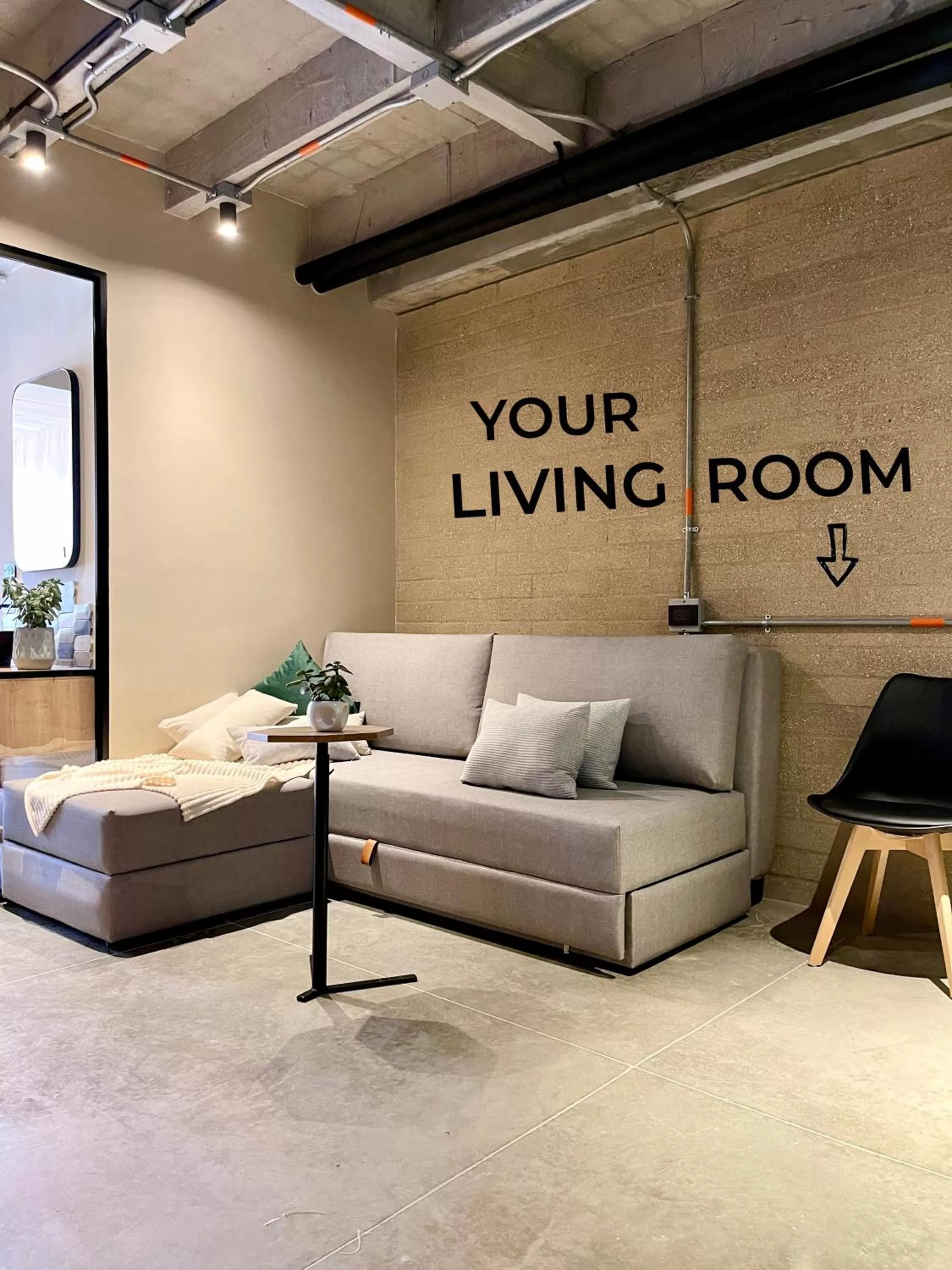 Living room in Beminimal Hotel