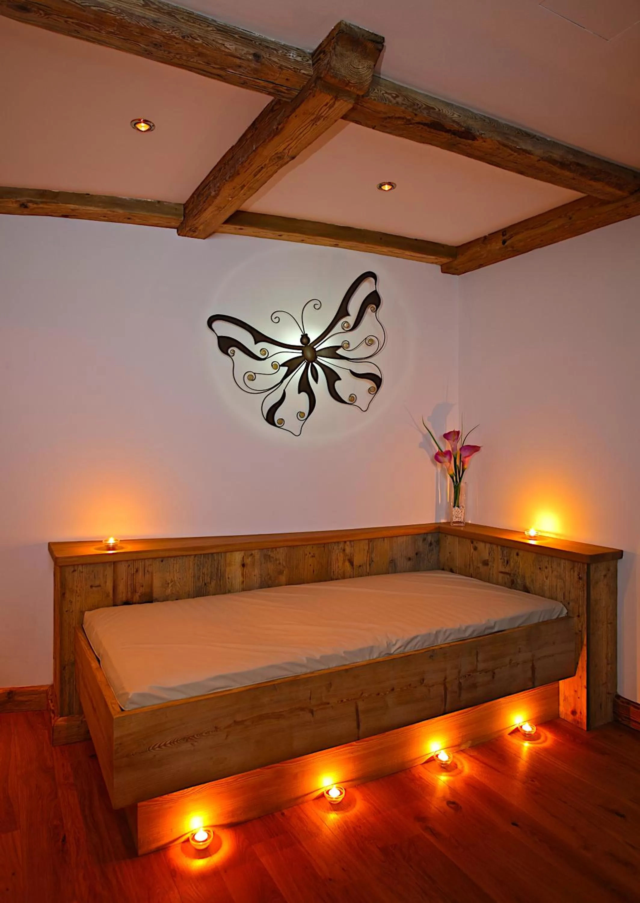 Sauna, Bed in Hotel am Schloßberg