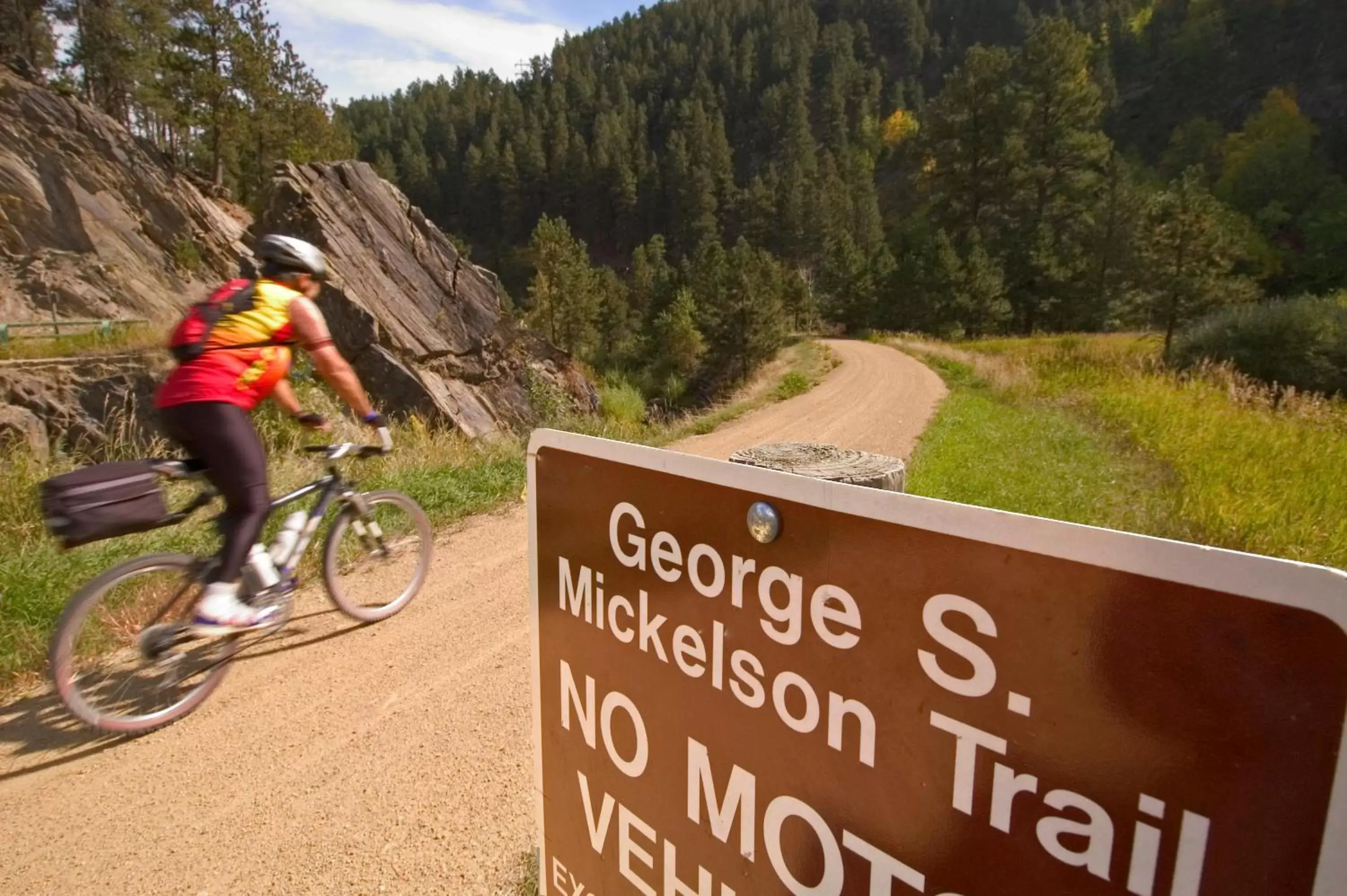 Area and facilities, Biking in Deadwood Gulch Resort, Trademark Collection by Wyndham