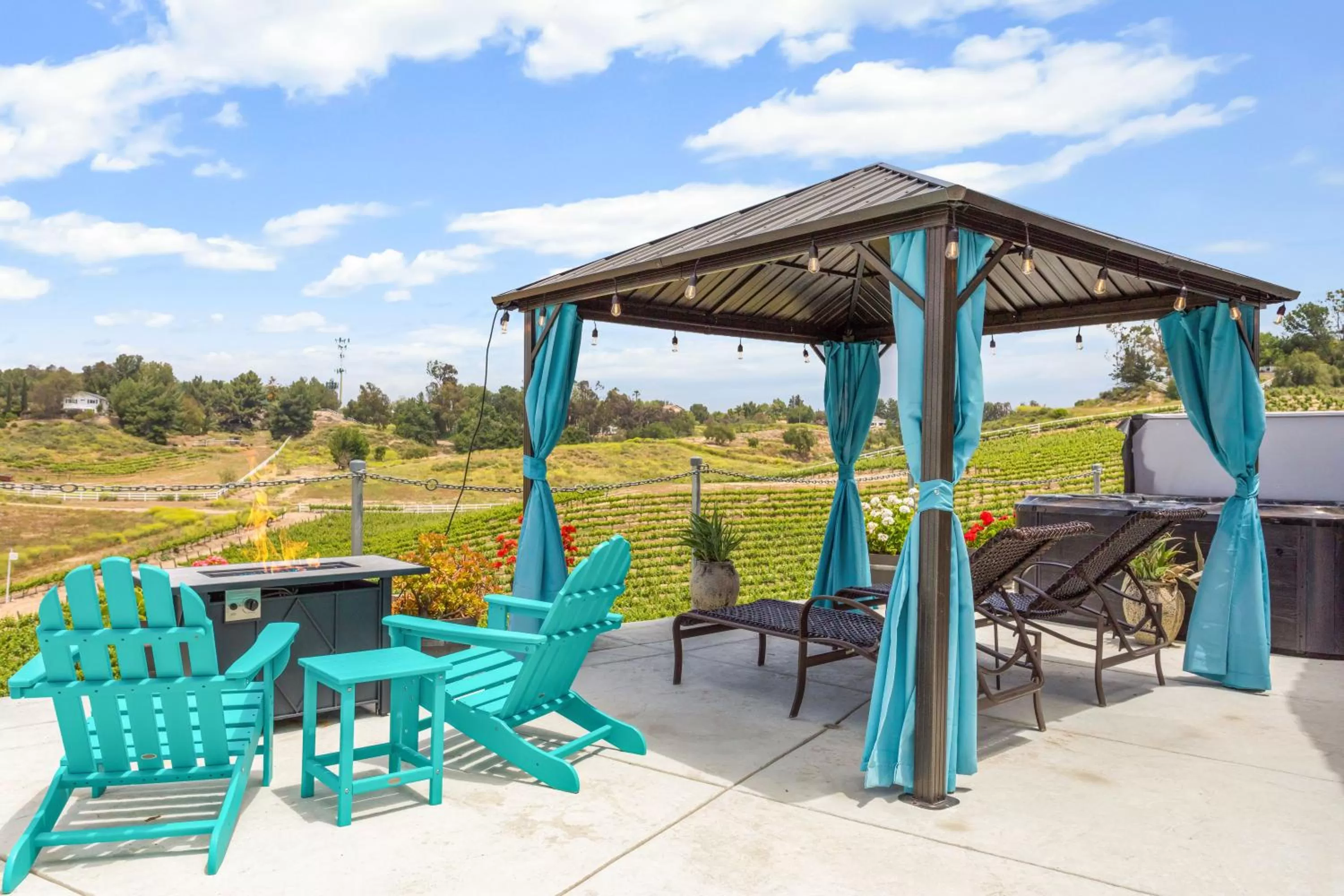 Balcony/Terrace in Gaia Inn & Spa- Adult Only- Temecula Wine Country