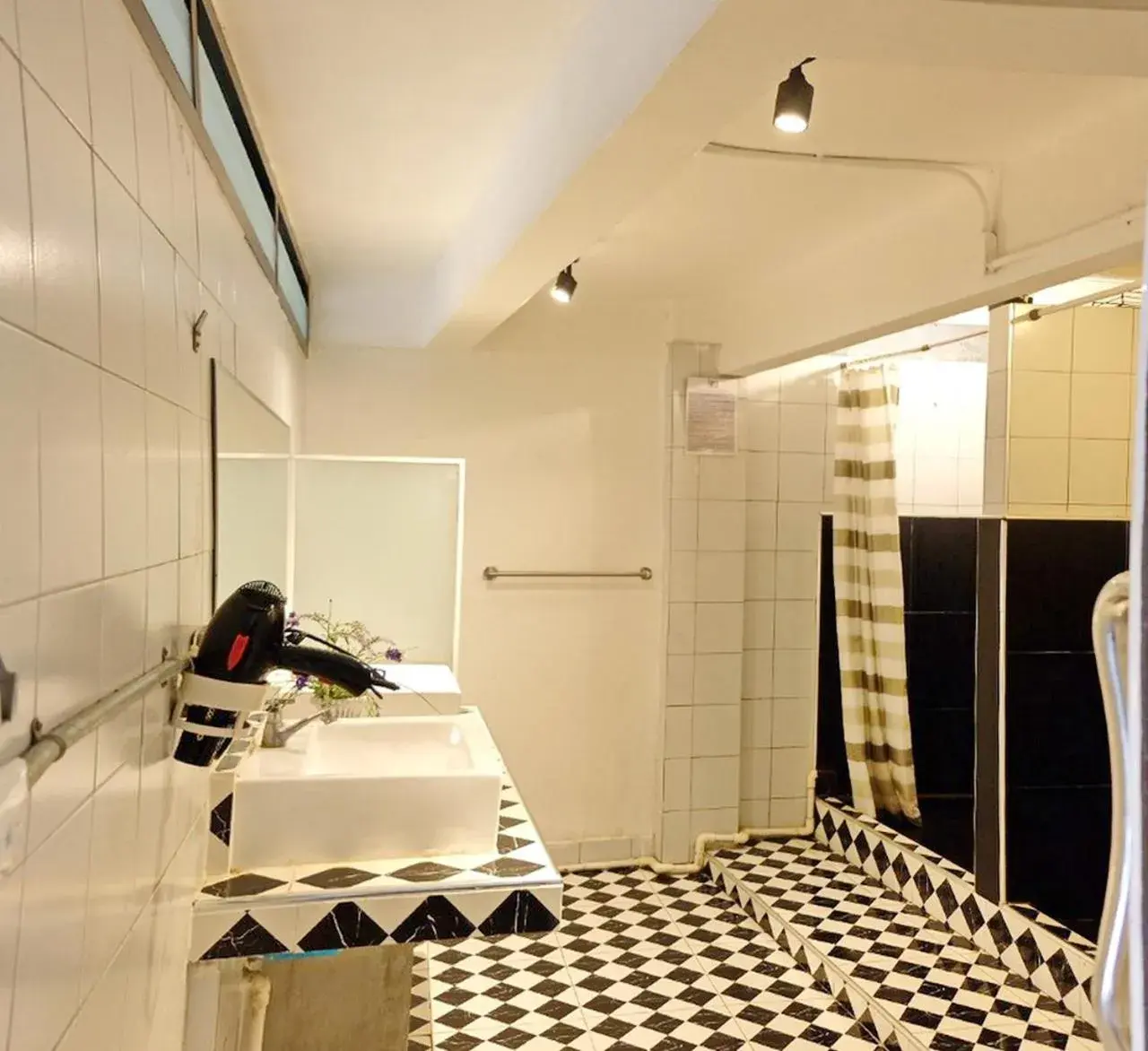 Shower, Bathroom in 3 Howw Hostel at Khaosan