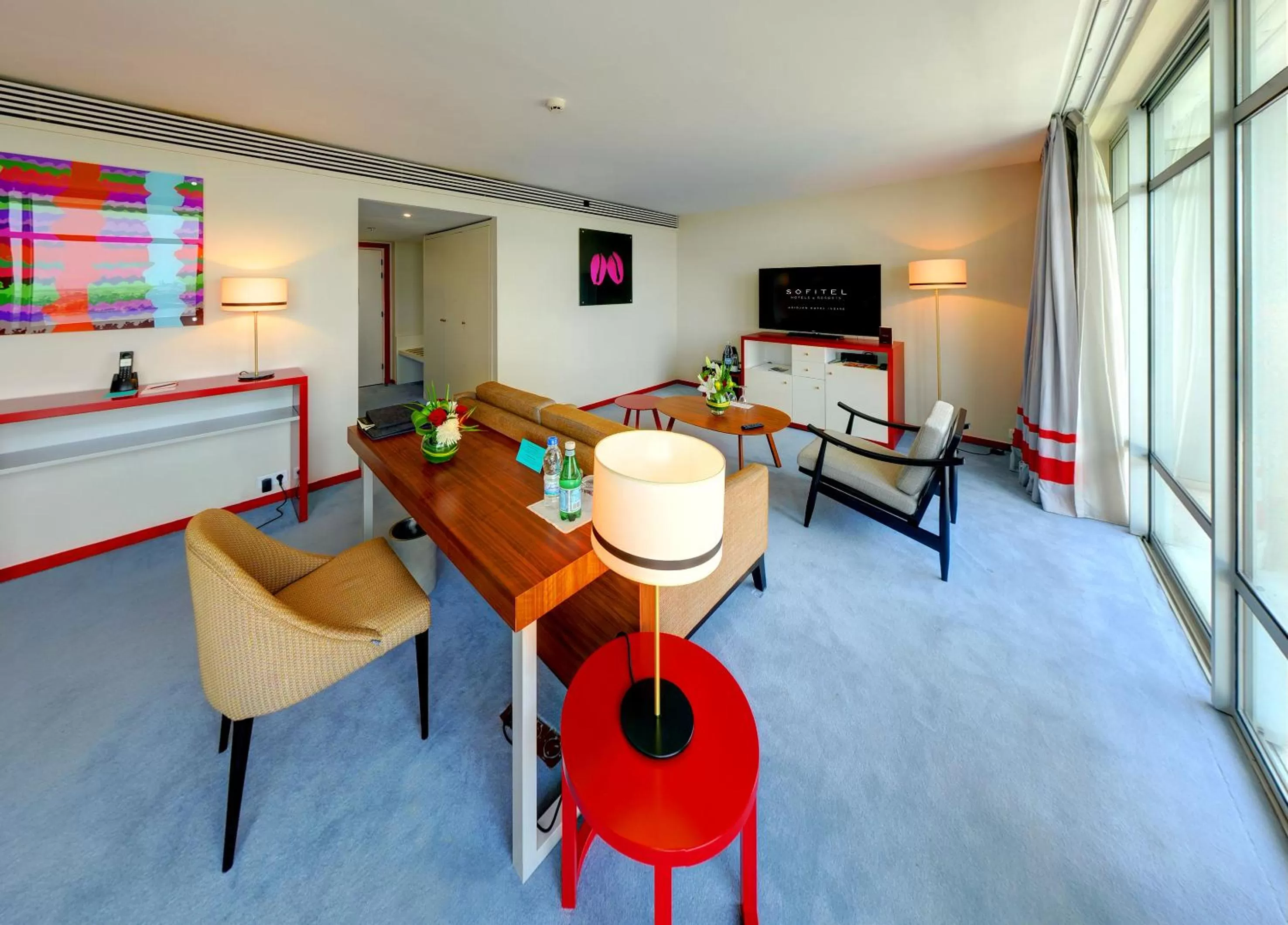 Living room in Sofitel Abidjan Hotel Ivoire