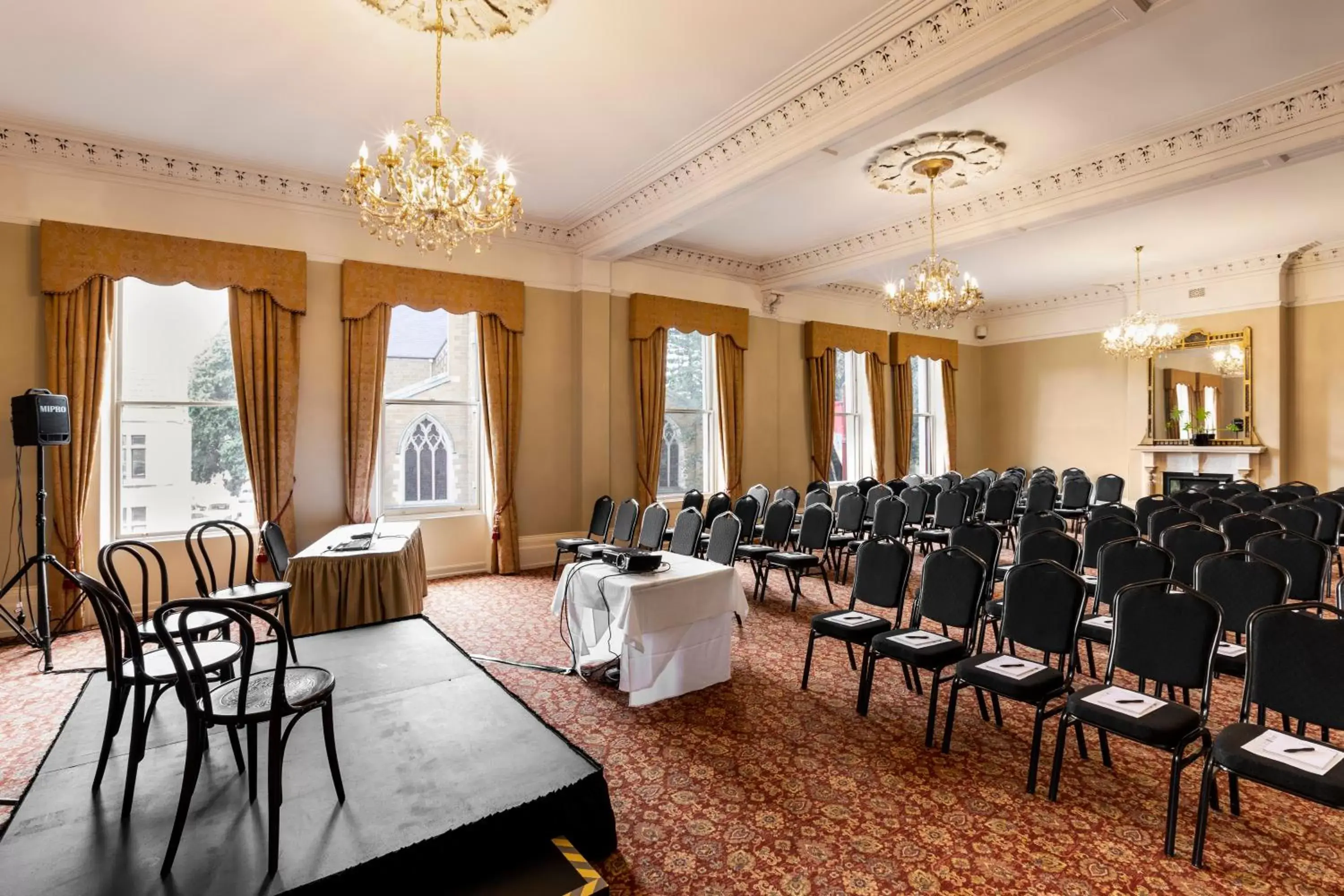 Meeting/conference room in Hadley's Orient Hotel