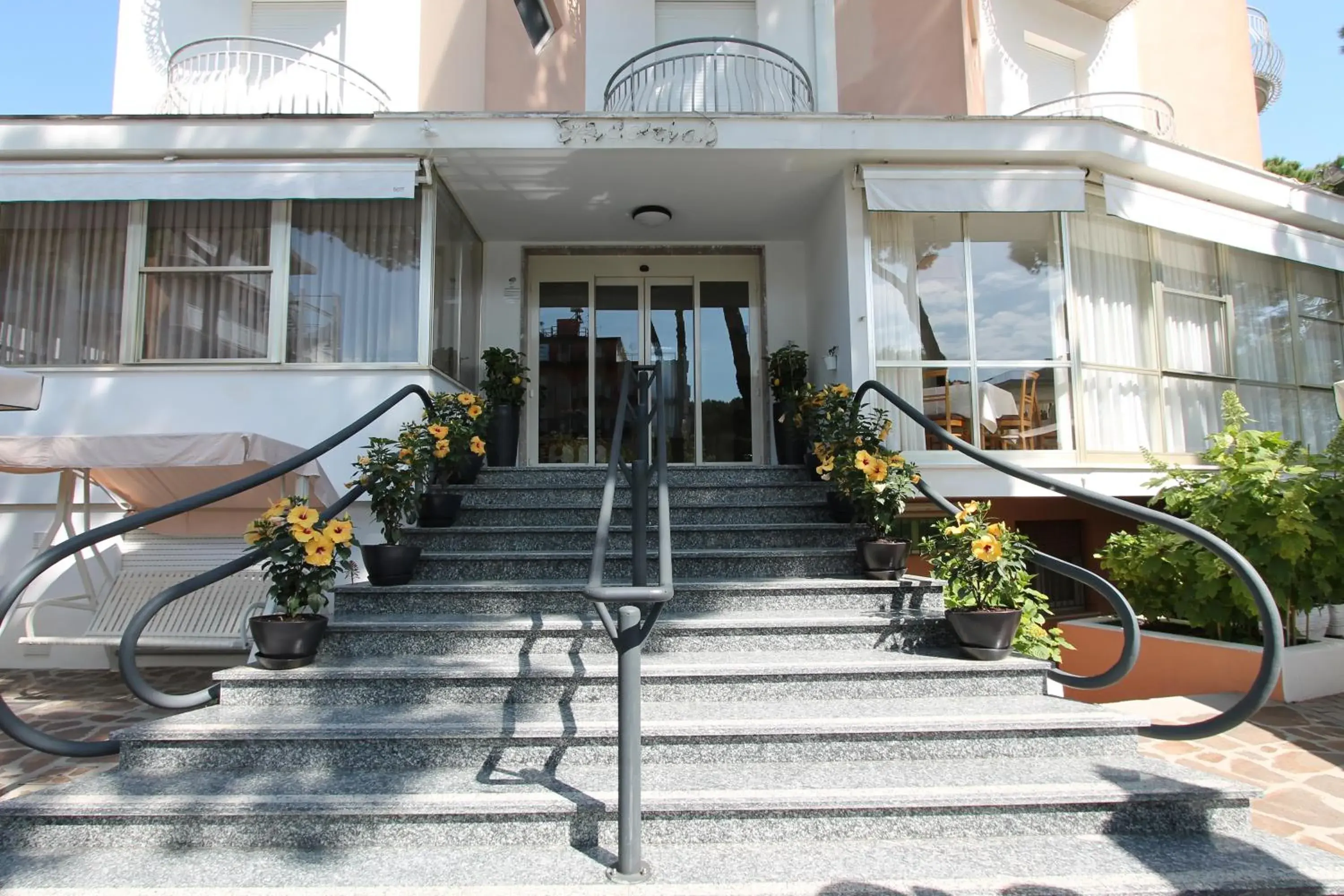 Facade/entrance in Hotel Escorial