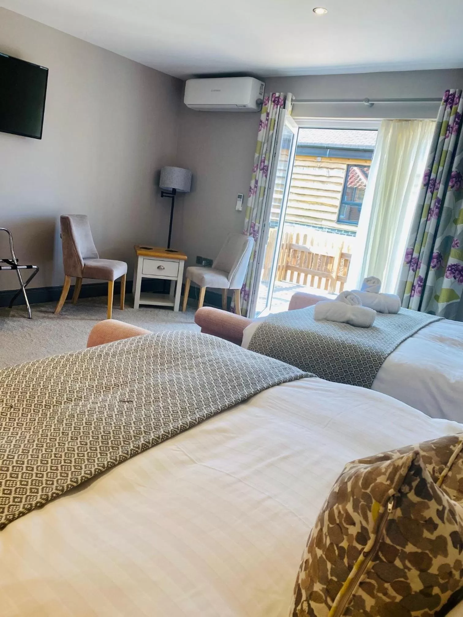 Seating Area in Grange Farm Park