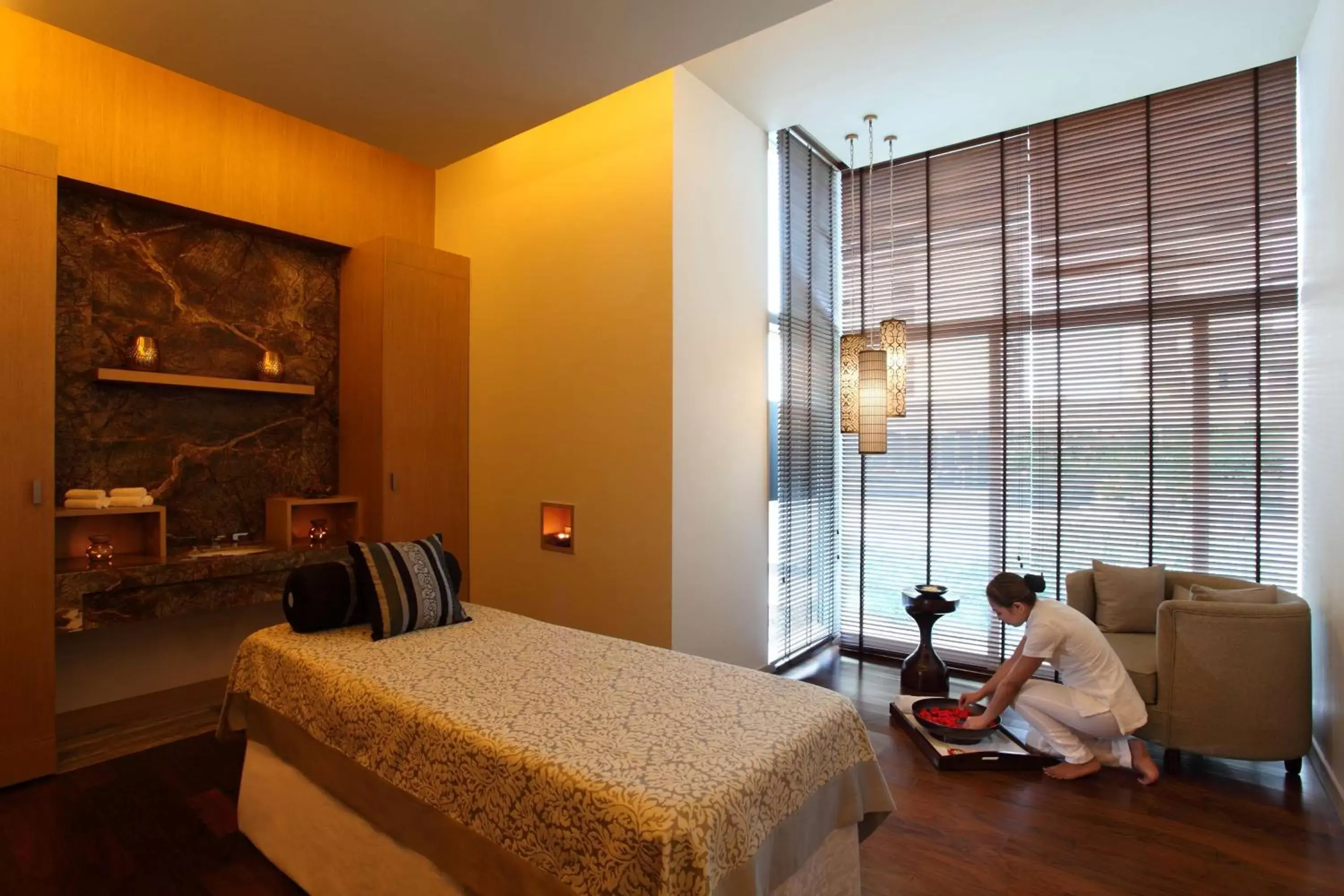 Spa and wellness centre/facilities in Hyatt Regency Ahmedabad