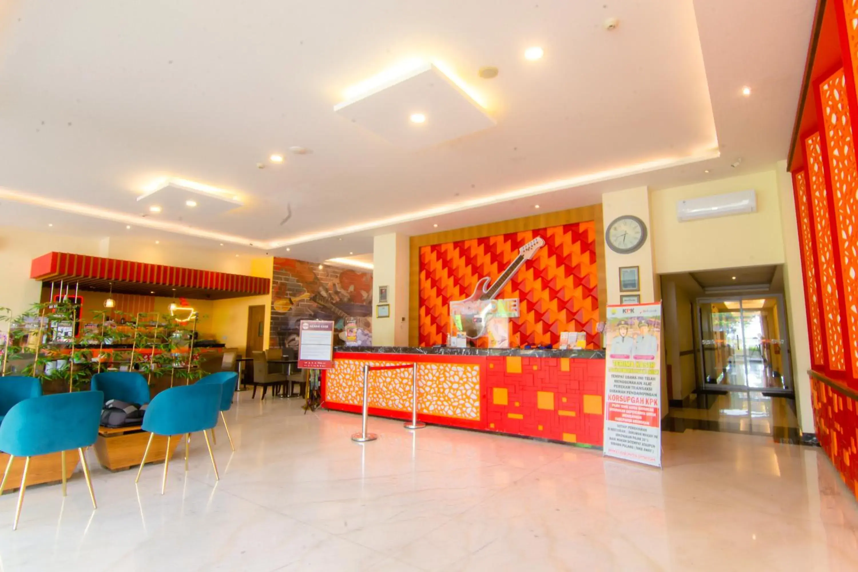 Lobby or reception, Lobby/Reception in Front One Hotel Purwodadi