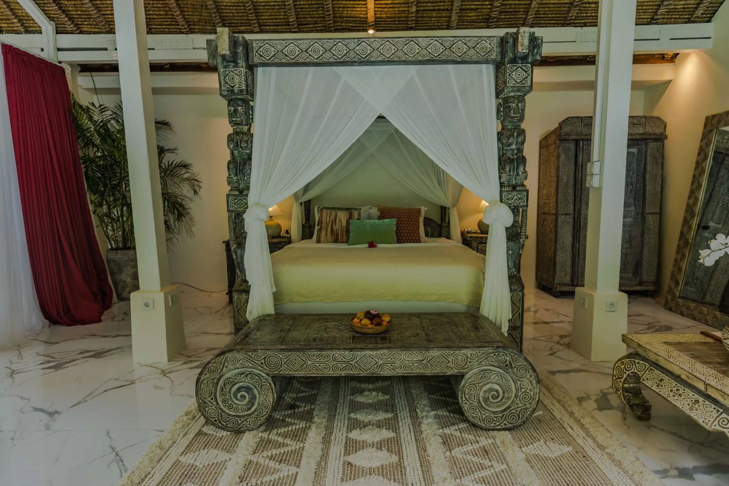 Bed in Villa Cella Bella Ubud
