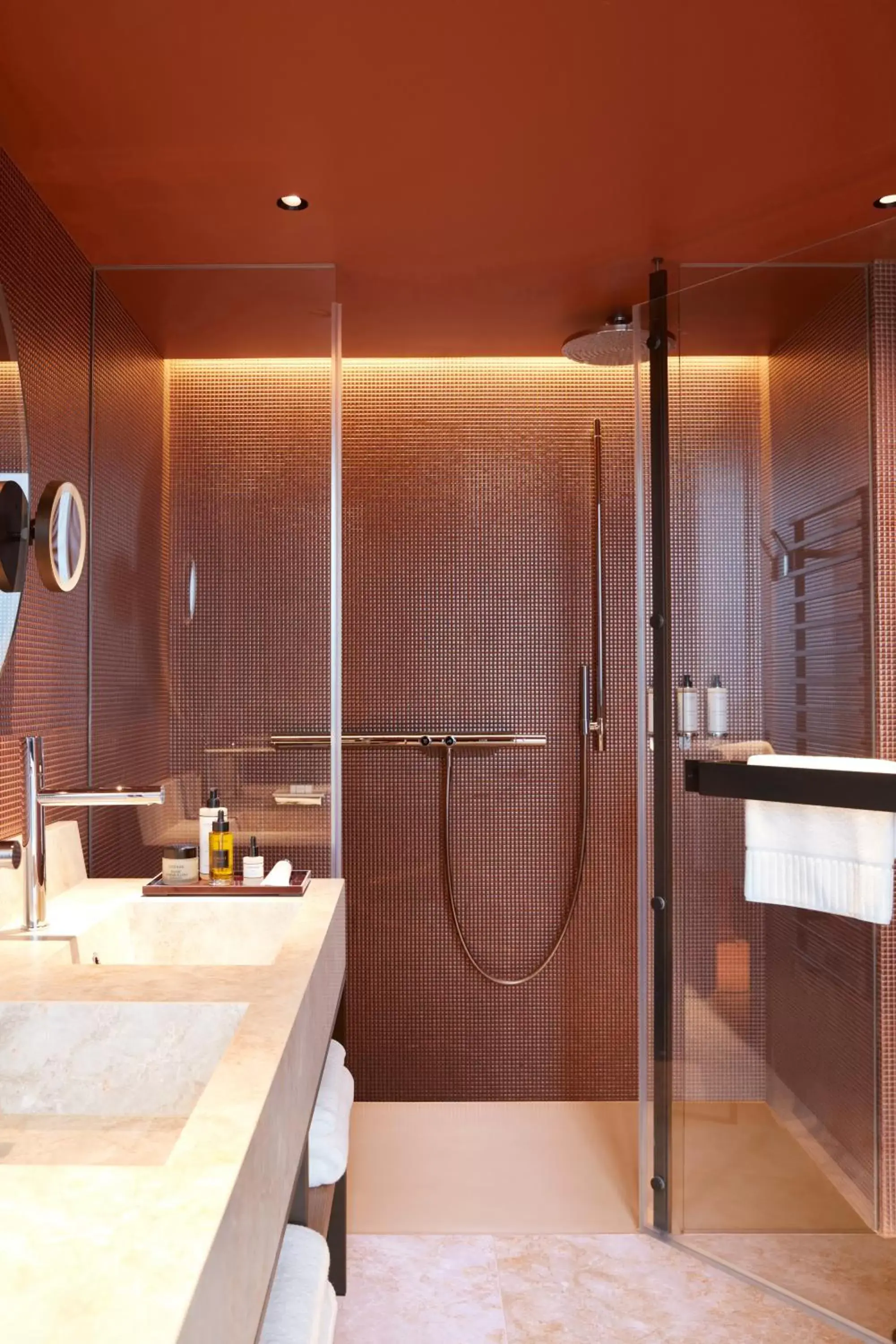 Shower, Bathroom in SO Paris Hotel