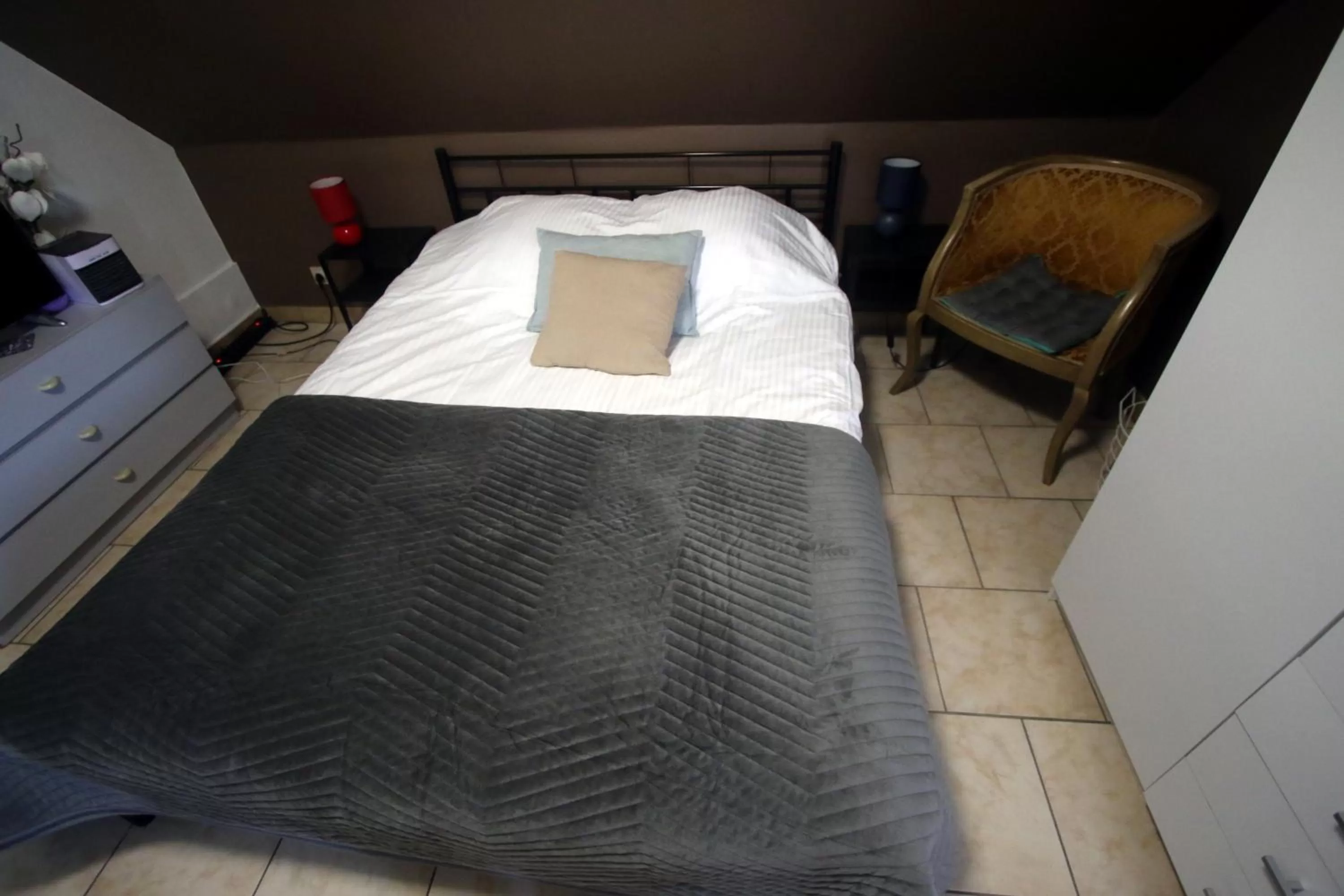 Bed in Chambre d'hôte Blankenberge