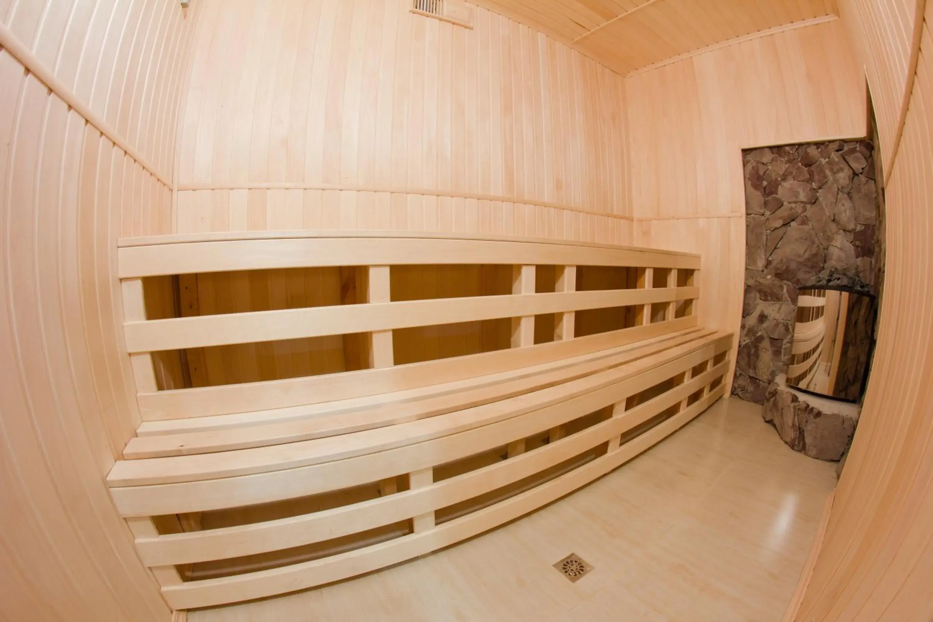 Sauna in Plaza Hotel Bishkek