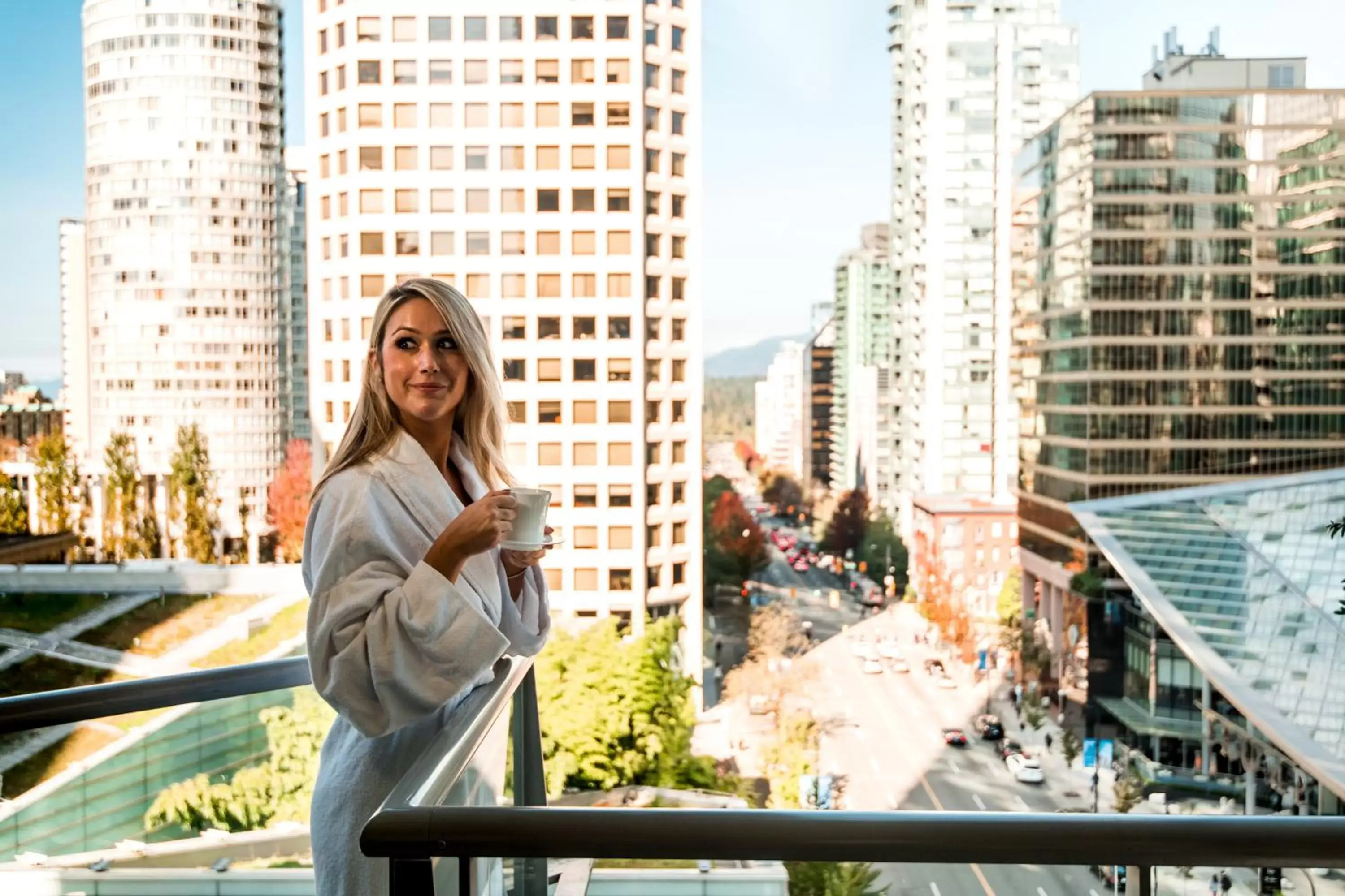 Balcony/Terrace in Shangri-La Vancouver