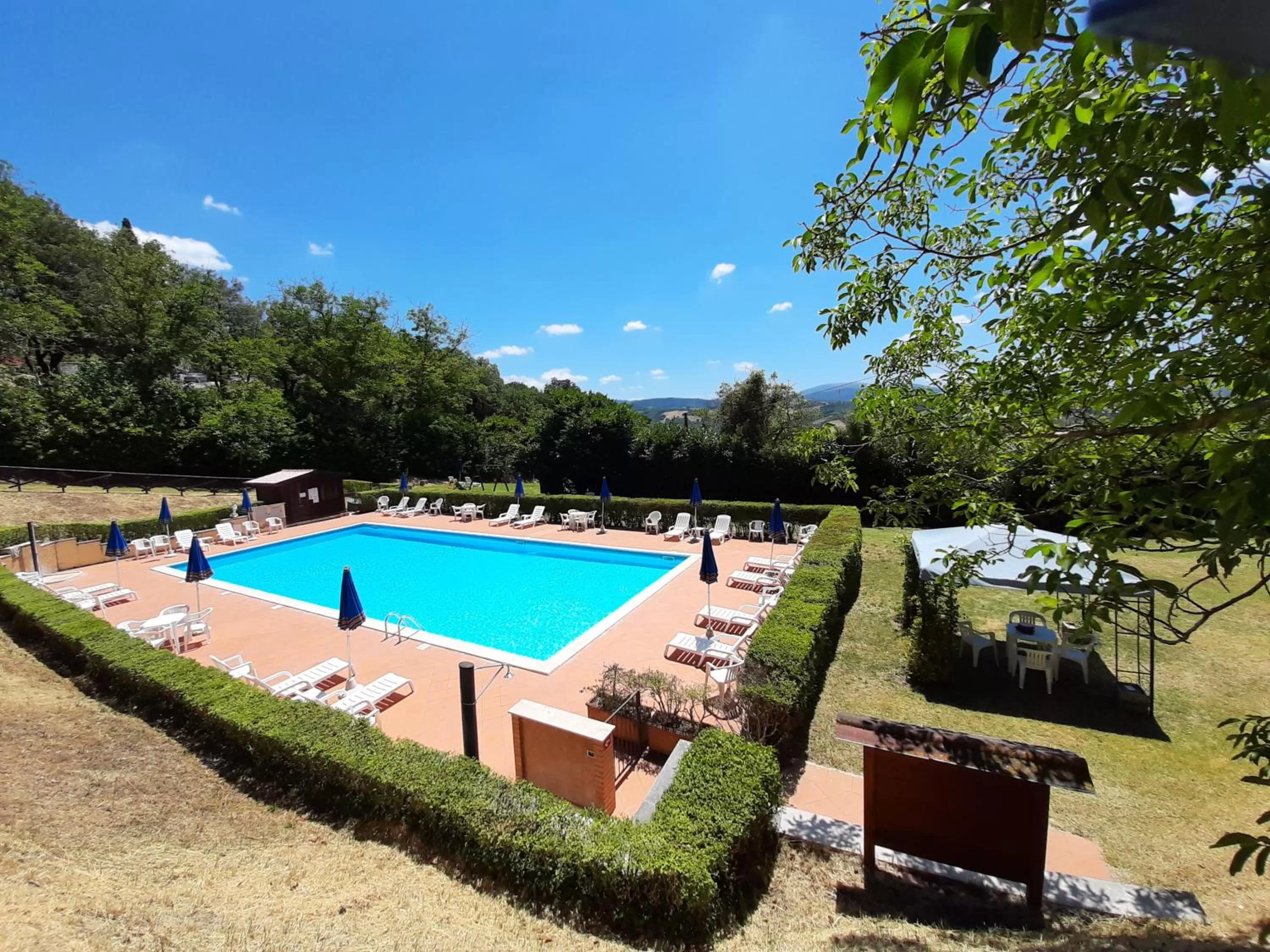 Swimming pool in Castello Di Giomici