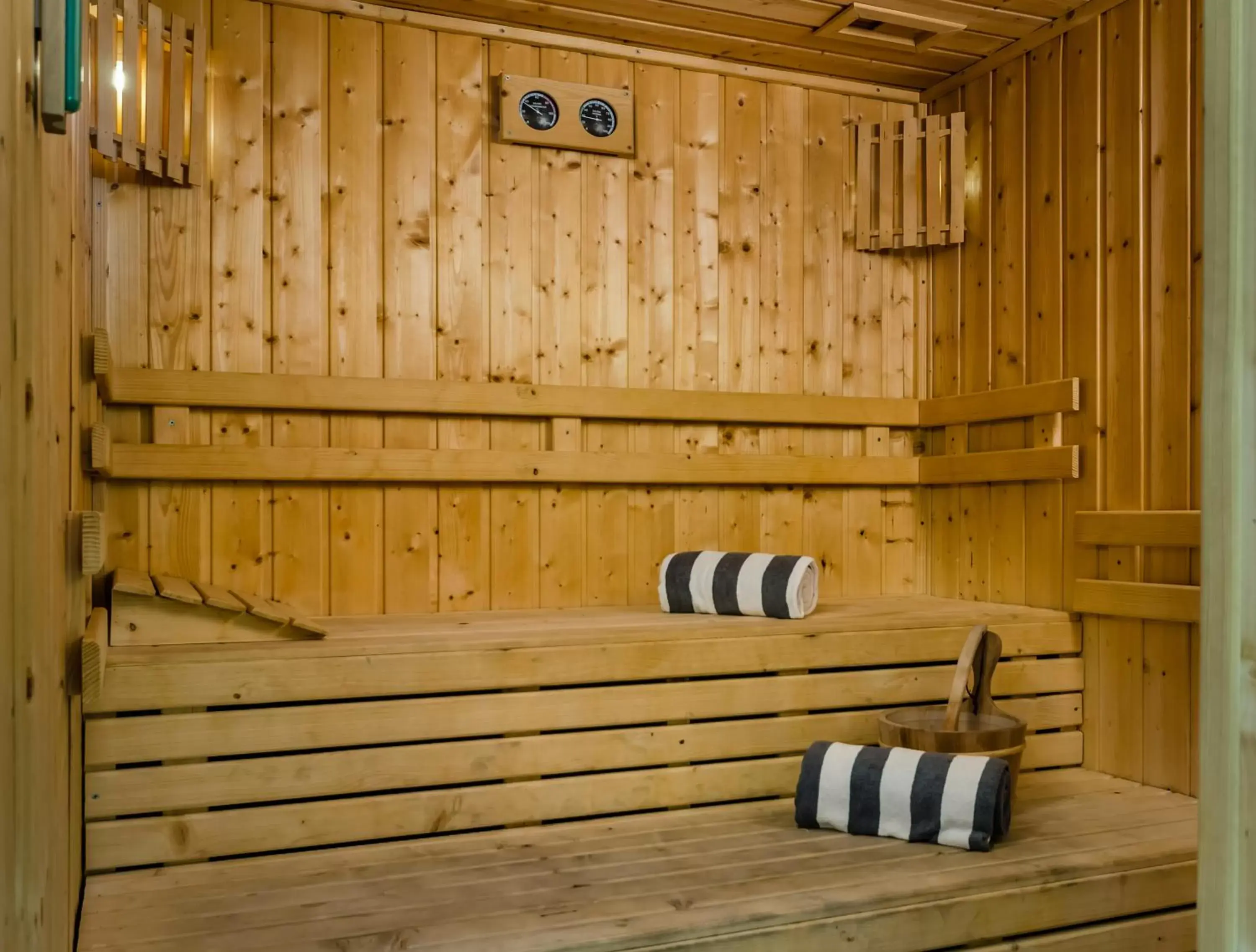 Sauna in Aqua Village, Health Resort