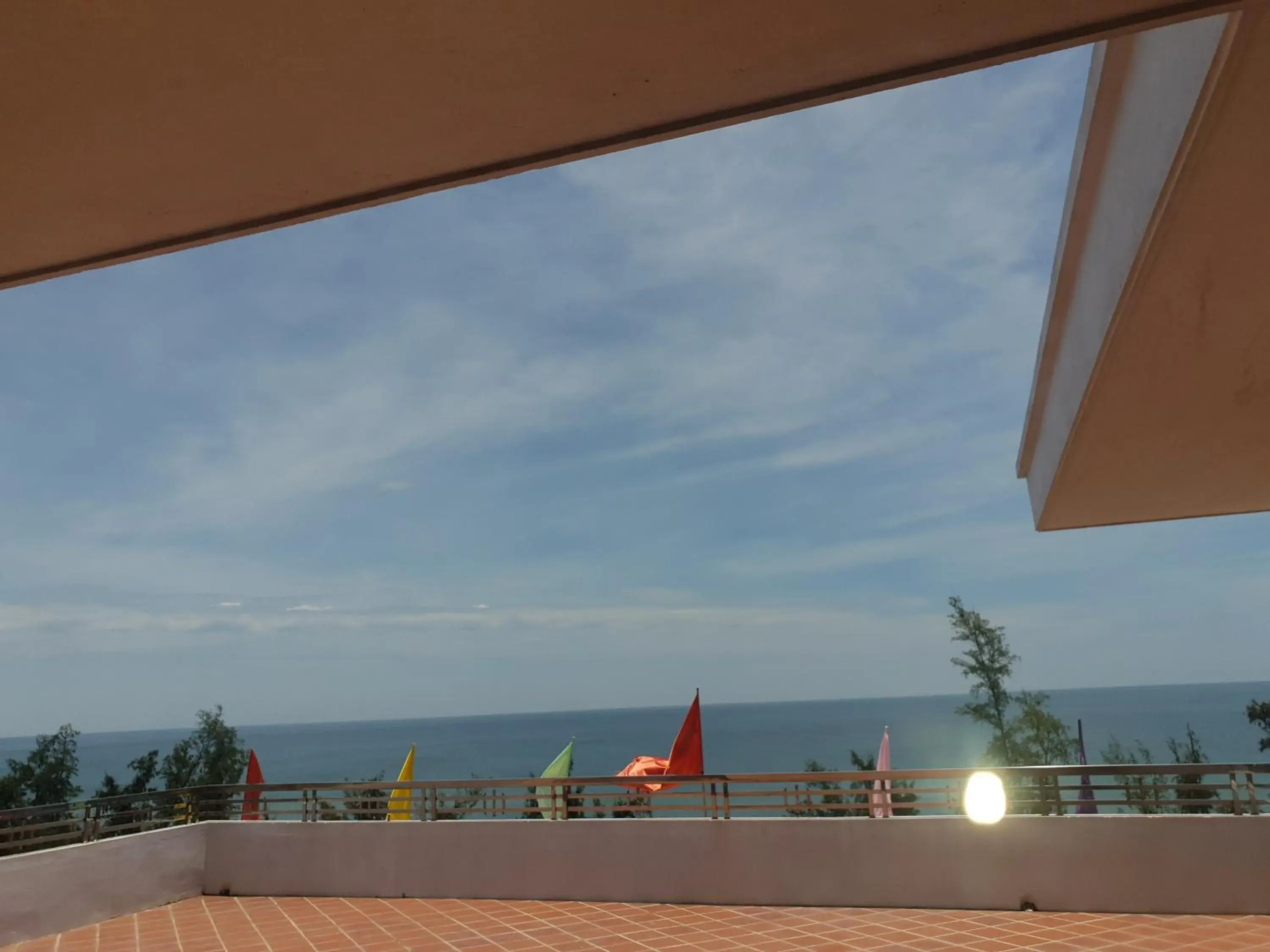 Balcony/Terrace, Sea View in Phu Cuong Beach Hotel