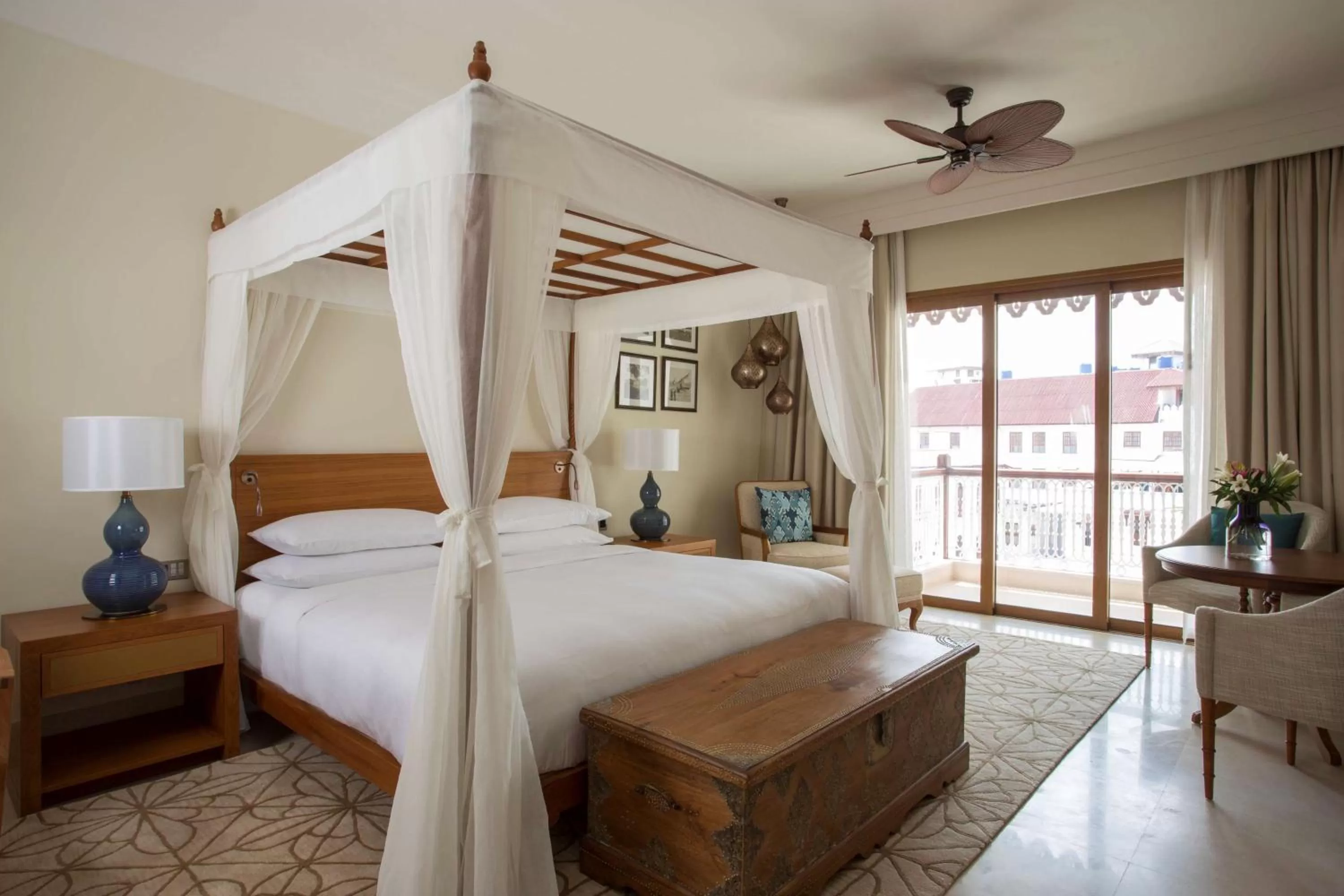 Photo of the whole room, Bed in Park Hyatt Zanzibar