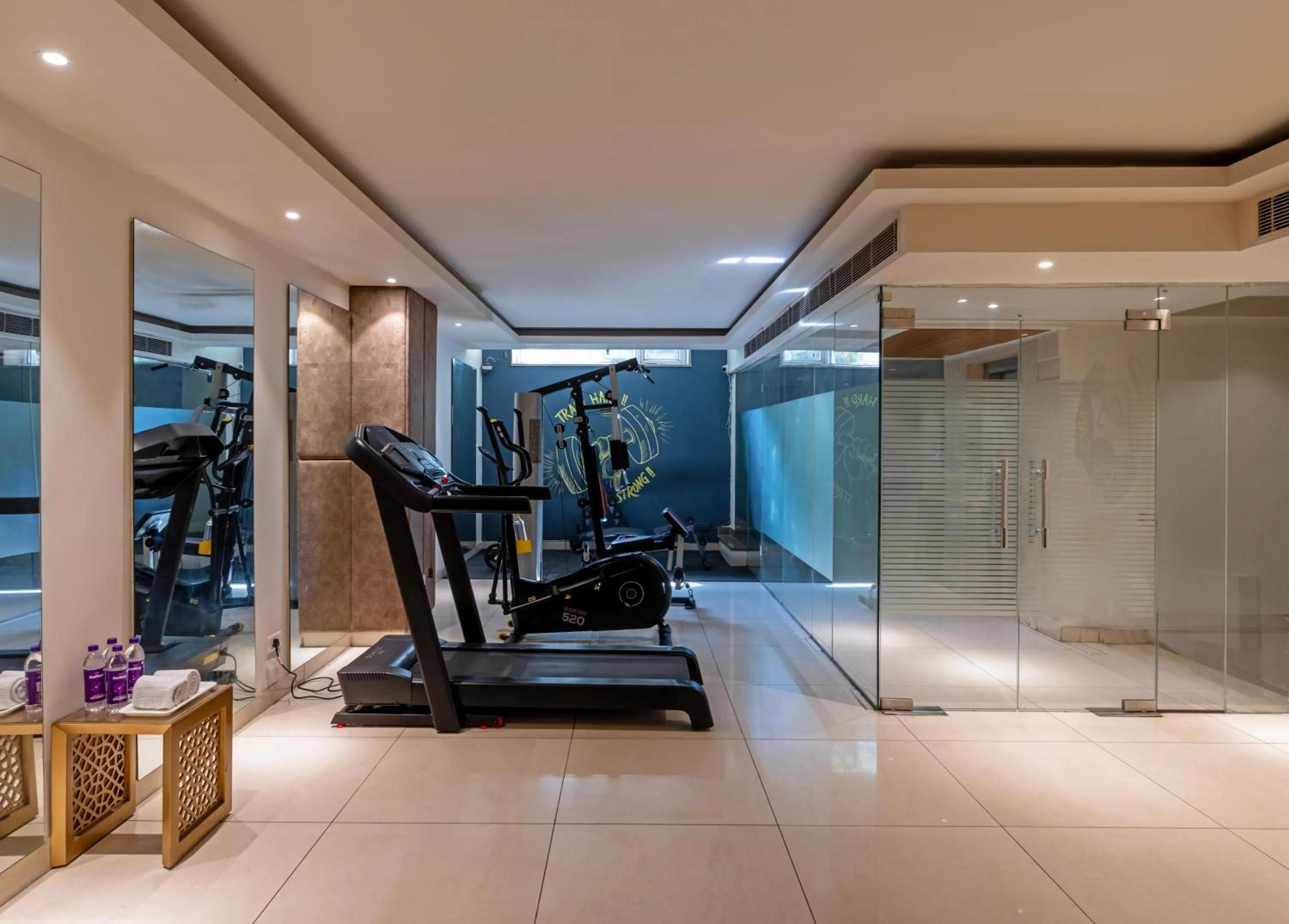 Fitness centre/facilities in Hotel Saket 27