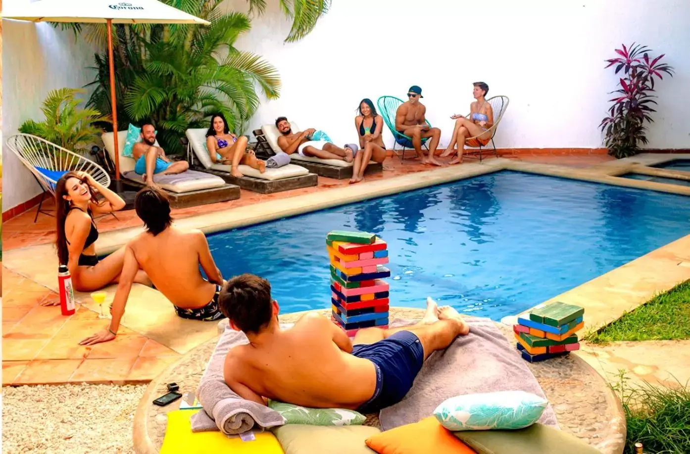 Day, Swimming Pool in Mezcal Hostel