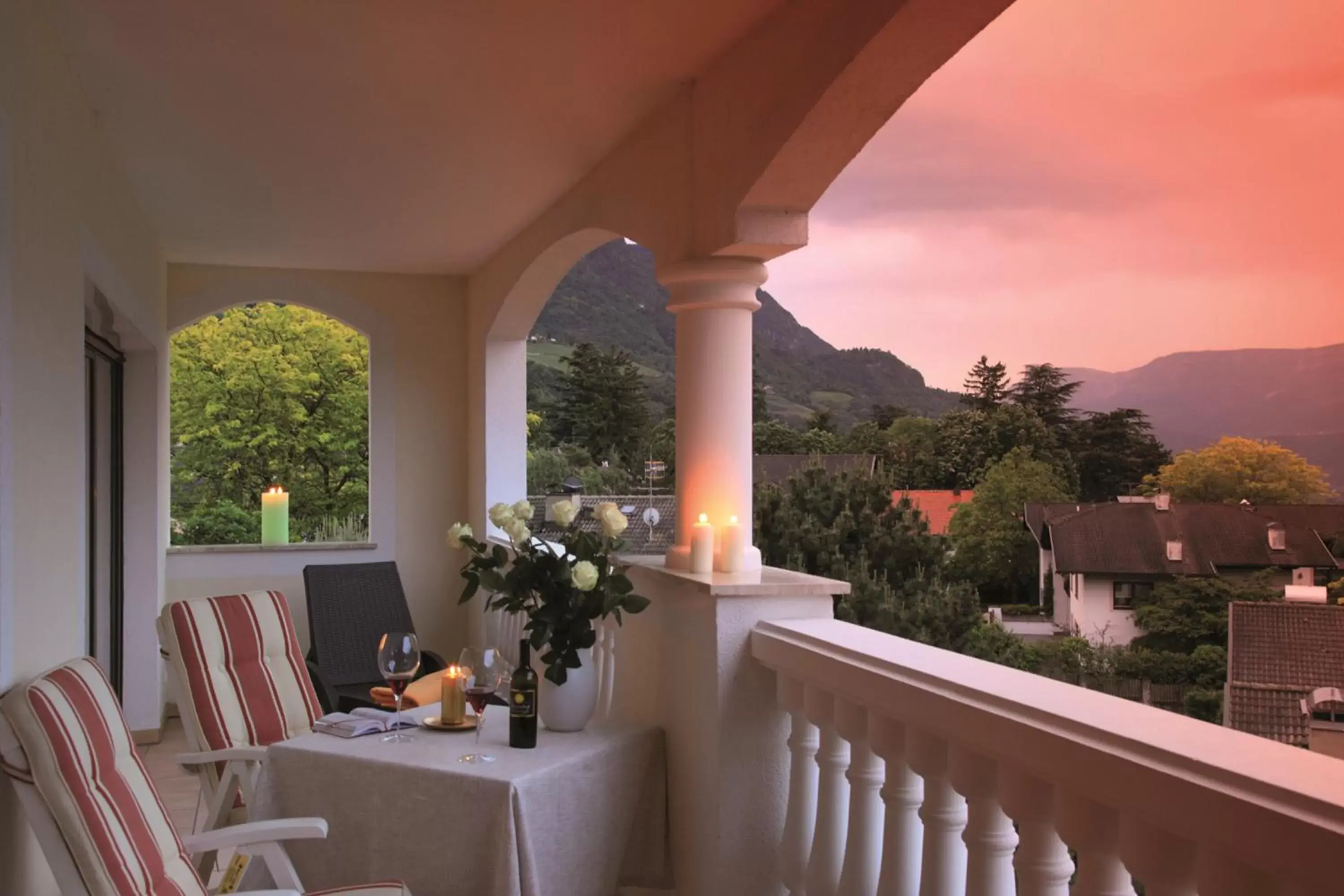 Balcony/Terrace in Hotel Sonnenburg