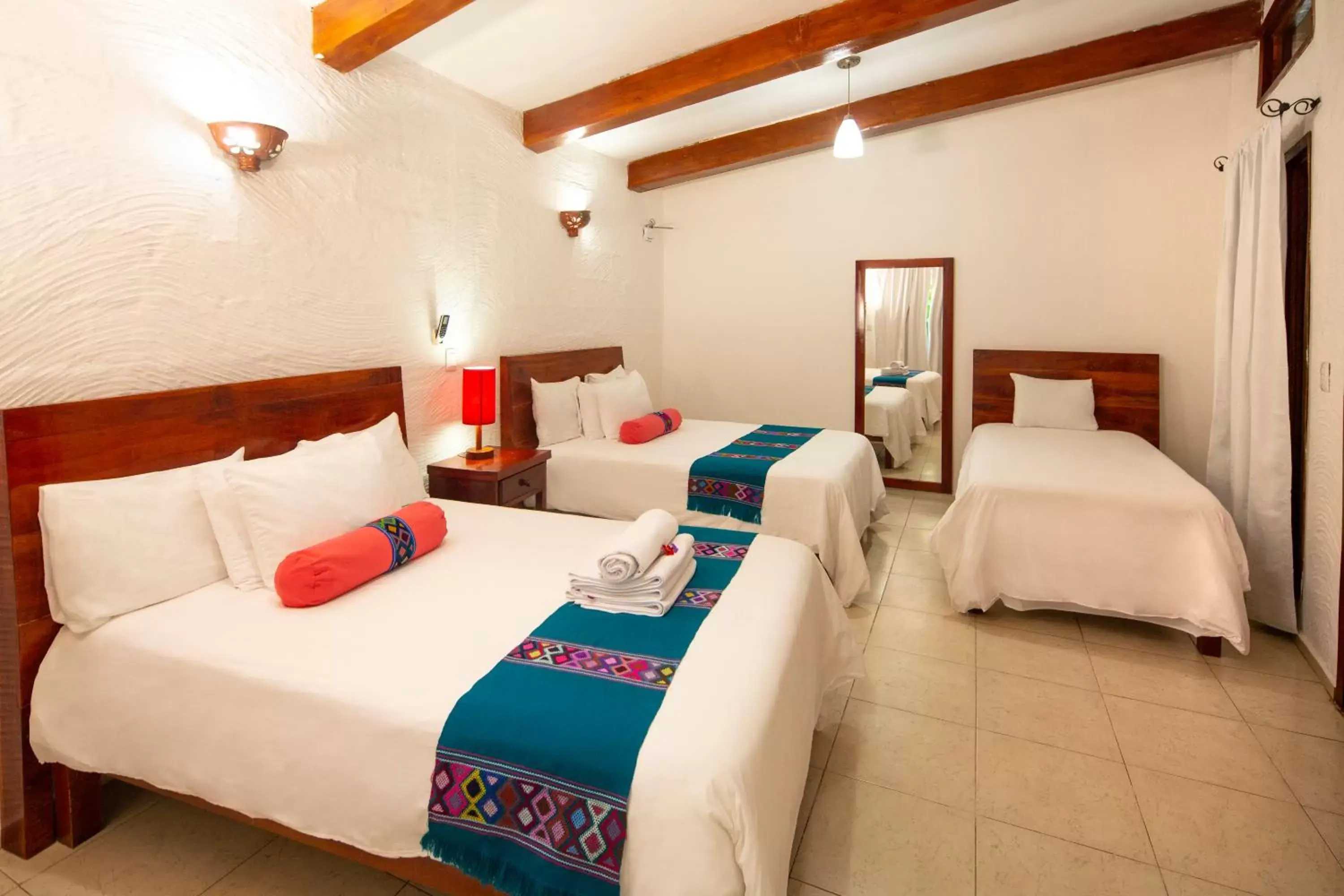 Bedroom, Bed in Hotel La Aldea del Halach Huinic
