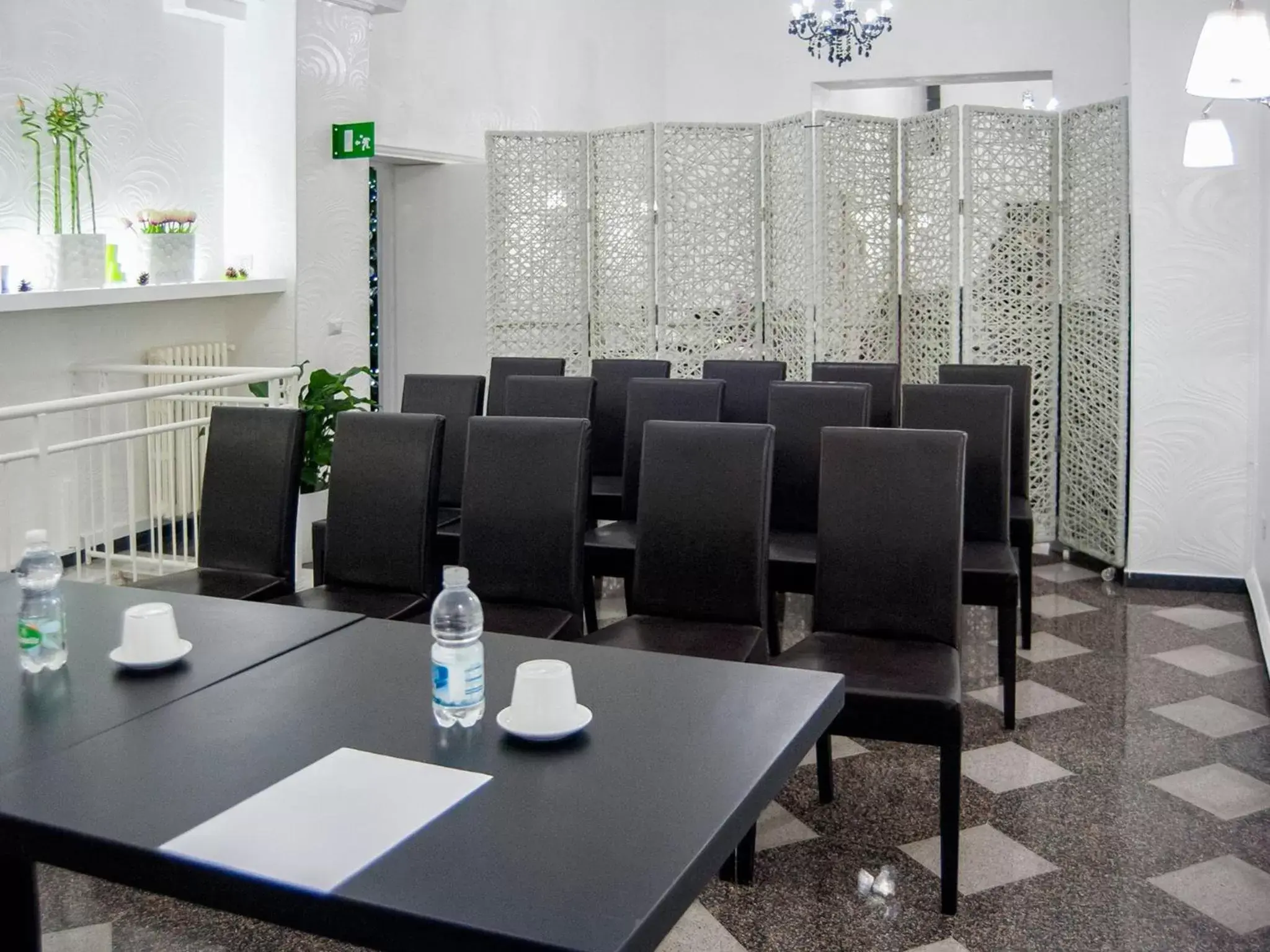 Seating area in Hotel Santa Chiara