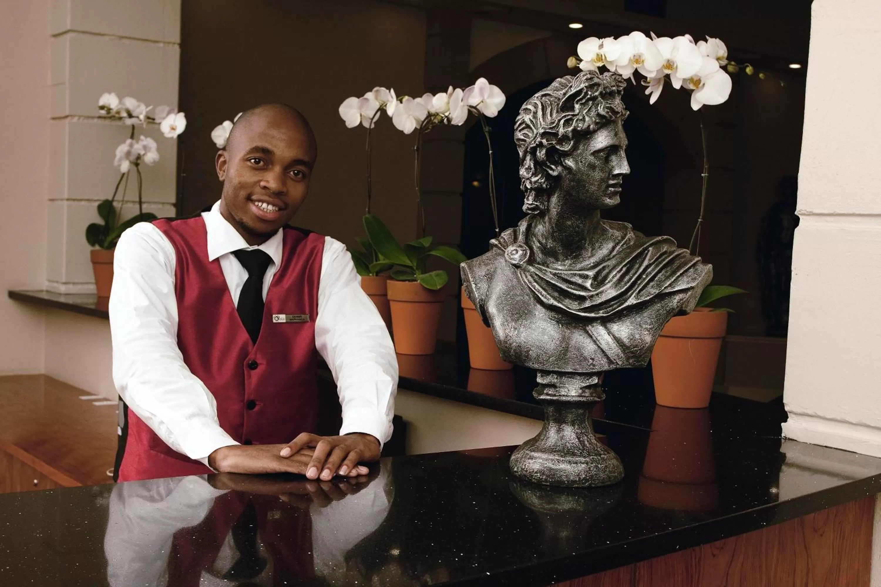 Staff in Apollo Hotel