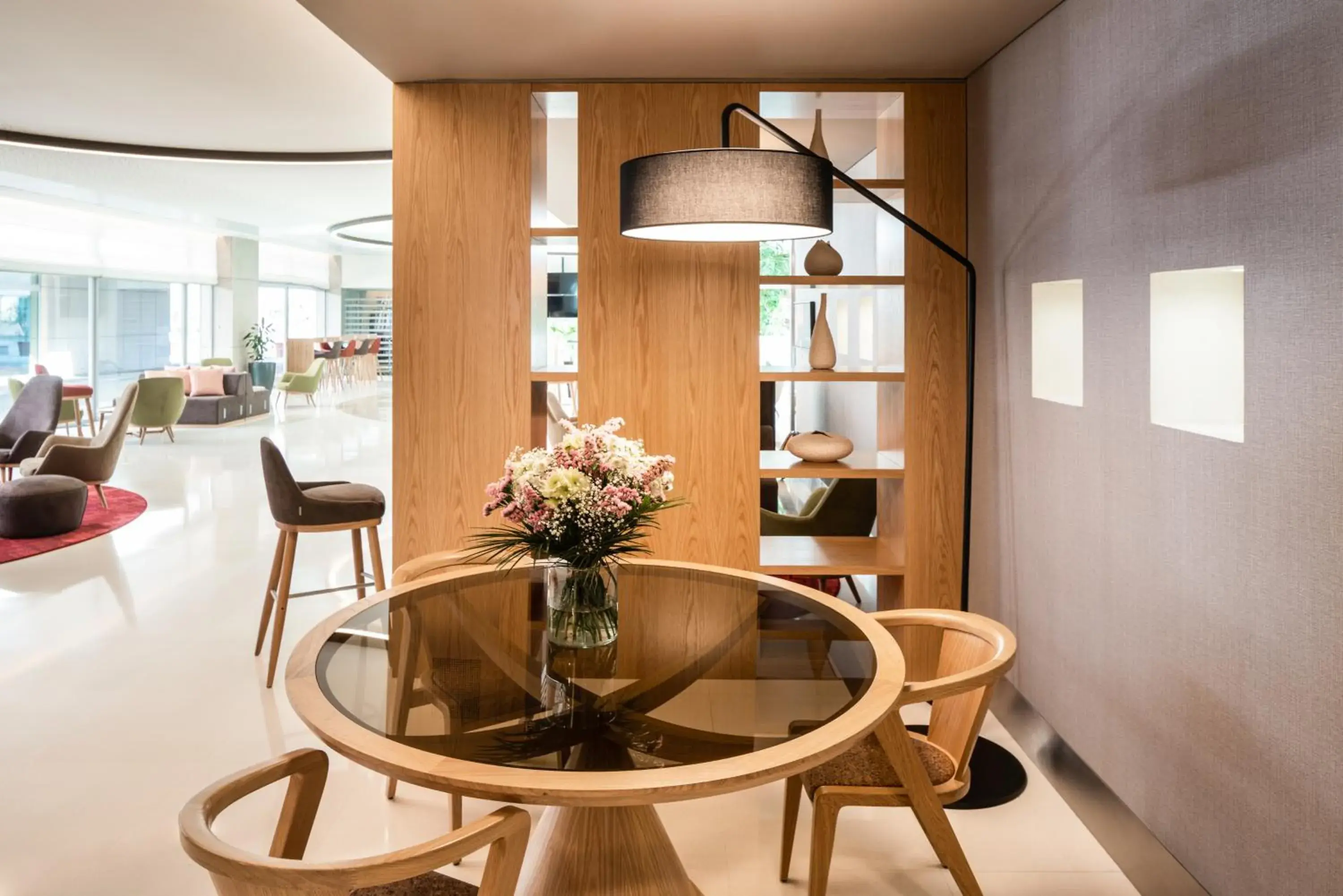 Lobby or reception, Dining Area in Hotel Mercure Porto Gaia