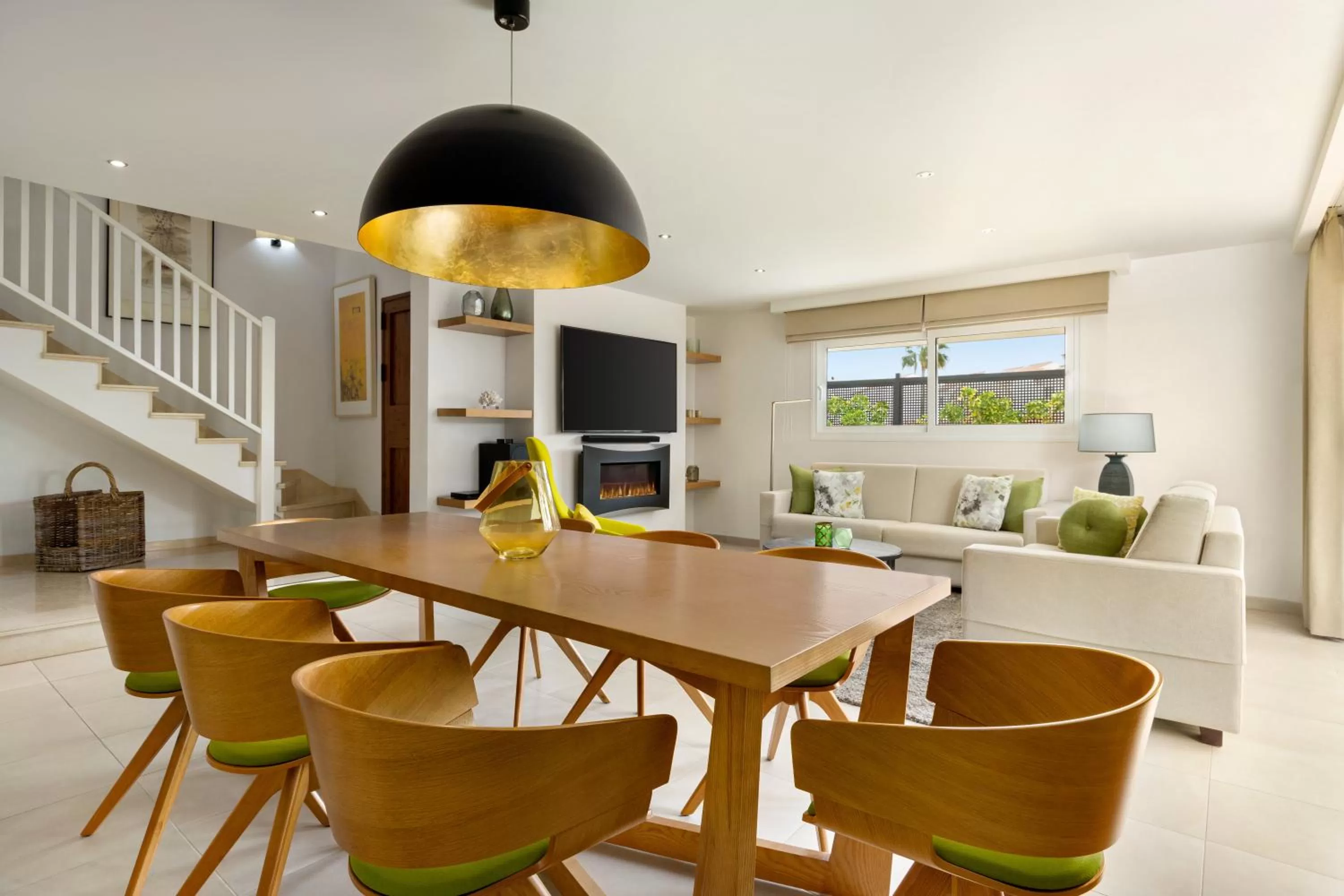 Seating area in Wyndham Residences Golf del Sur