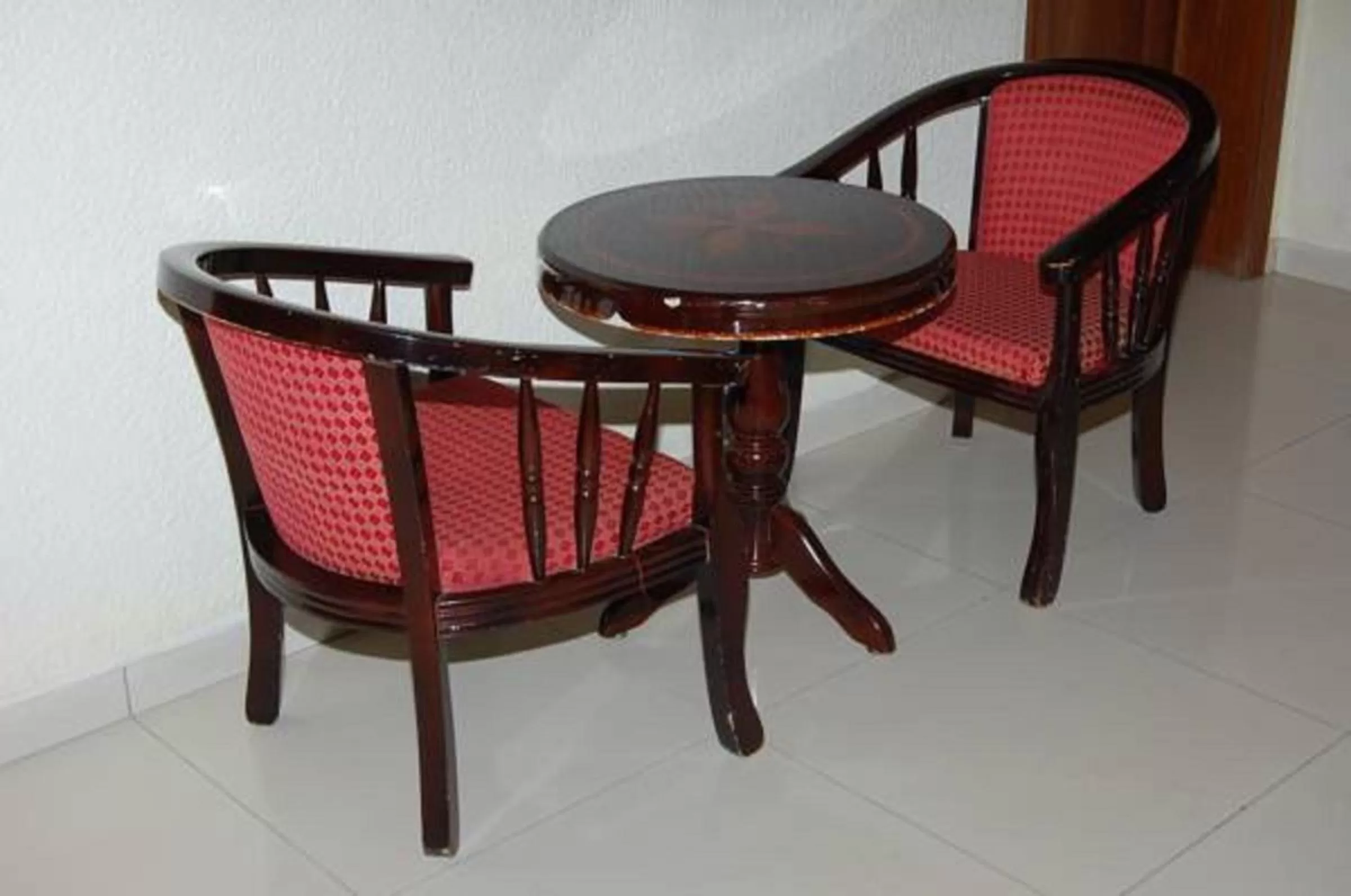 Seating area in Step Town