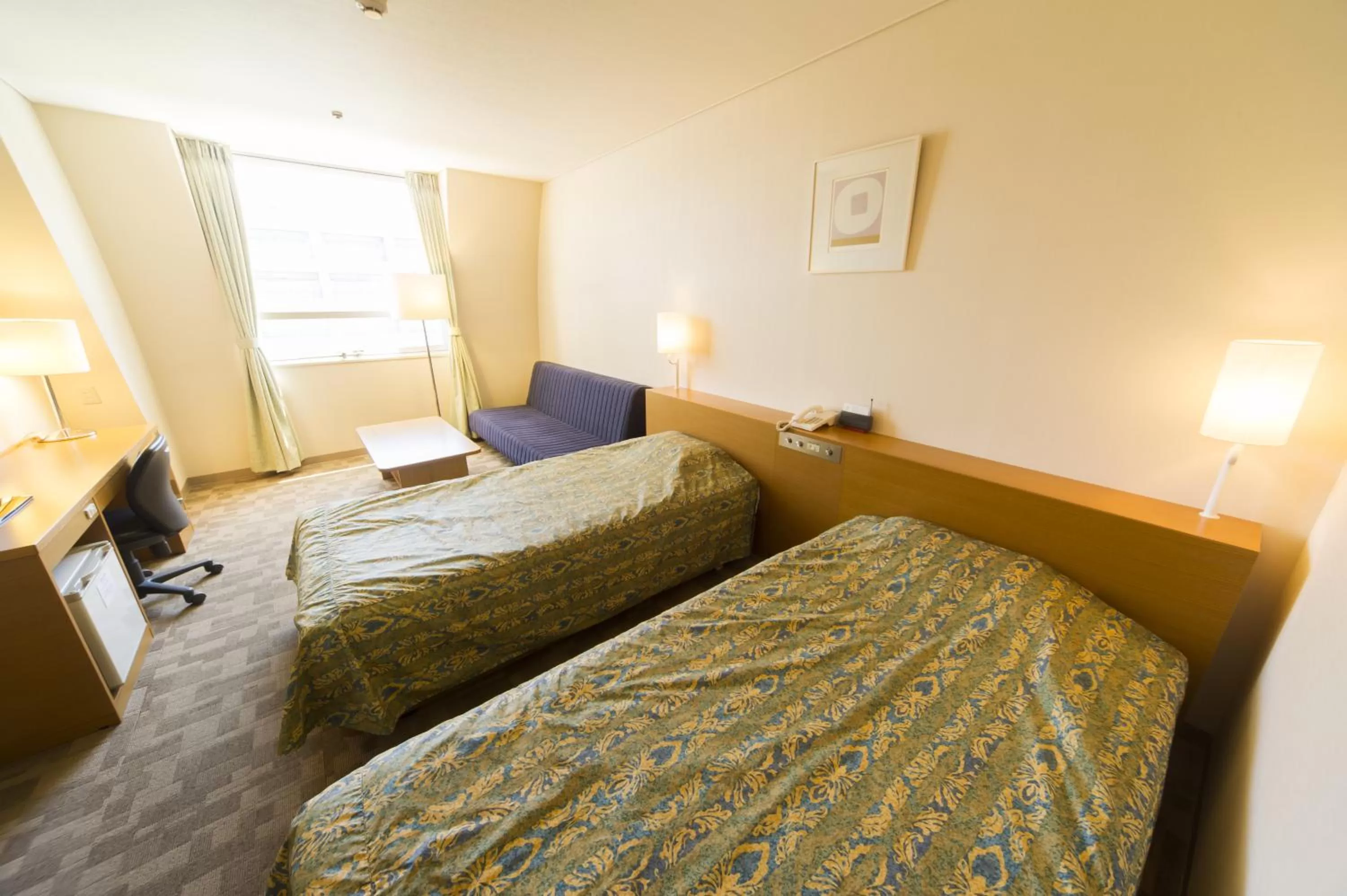 Photo of the whole room in Hotel Hiroshima Sunplaza