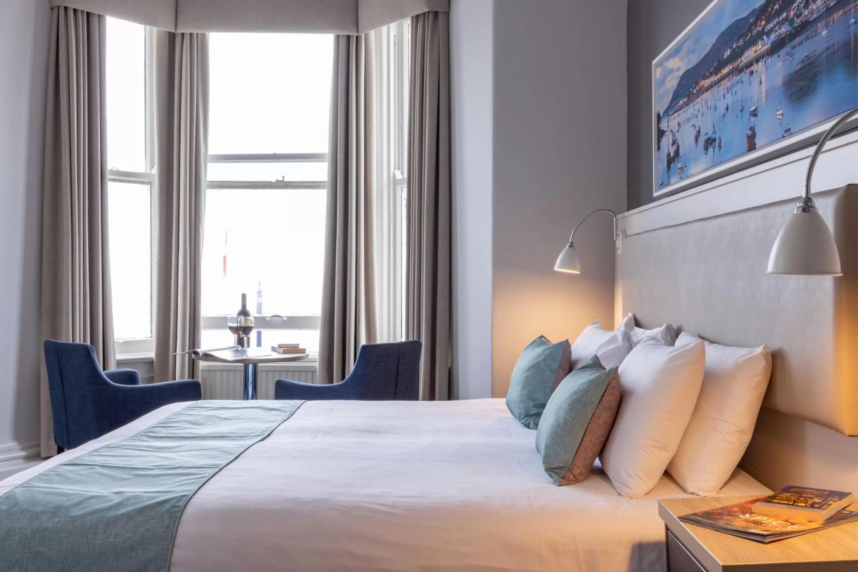 Photo of the whole room, Bed in The Marine Hotel