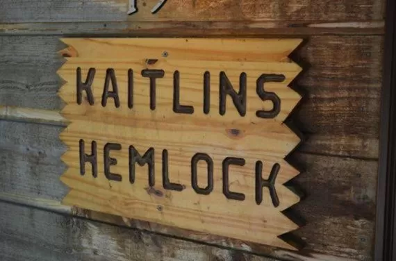 Facade/entrance in Asheville Cabins of Willow Winds