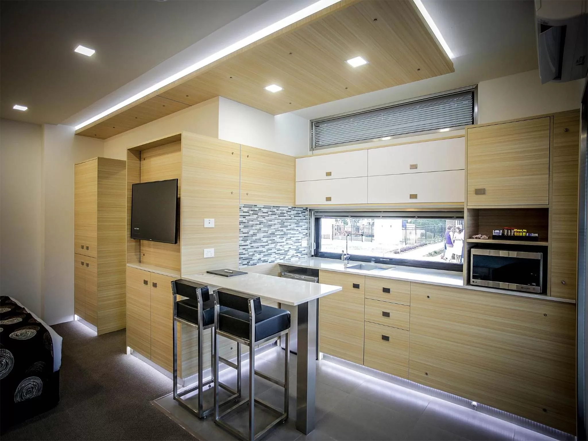 Bed in Trip Motel Gatton