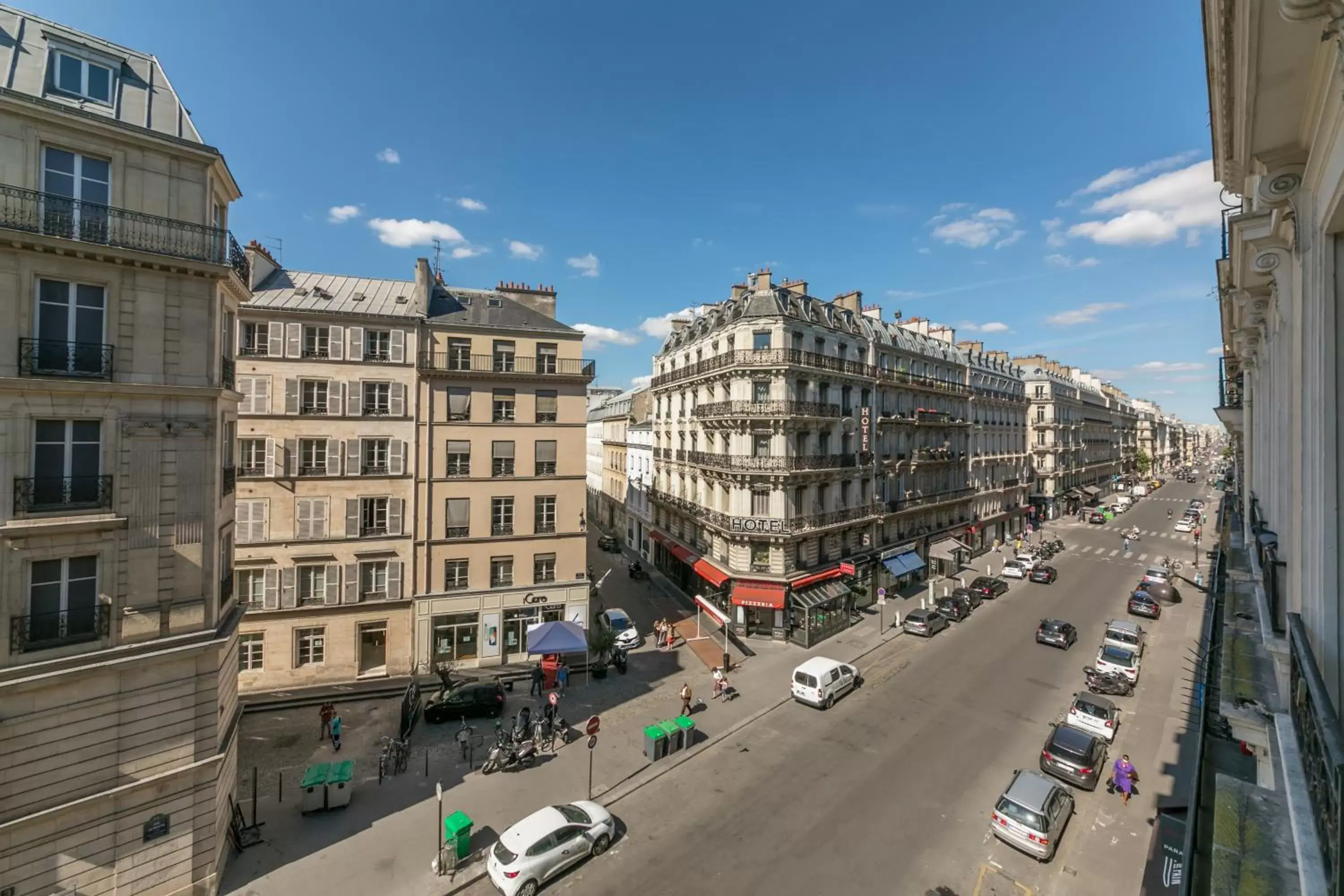 Street view in Apartments WS Haussmann - La Fayette