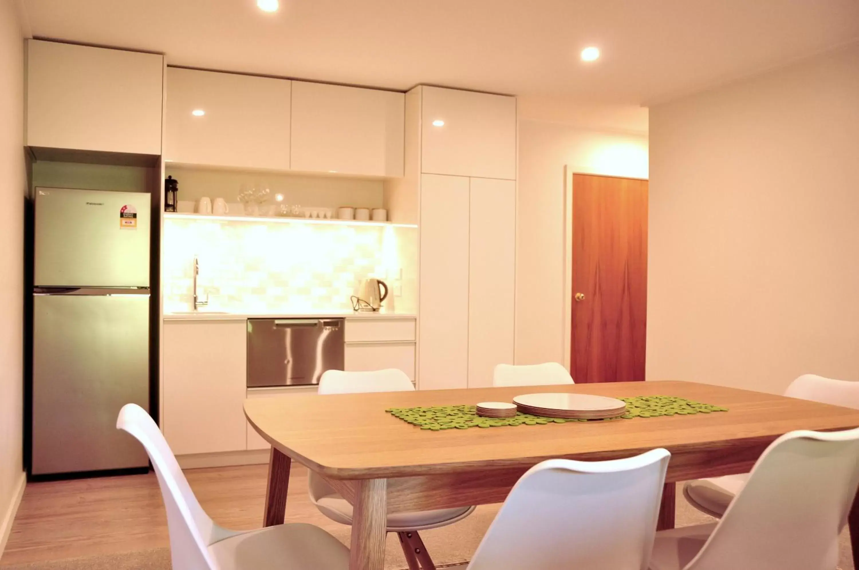 Dining area in St James Apartments