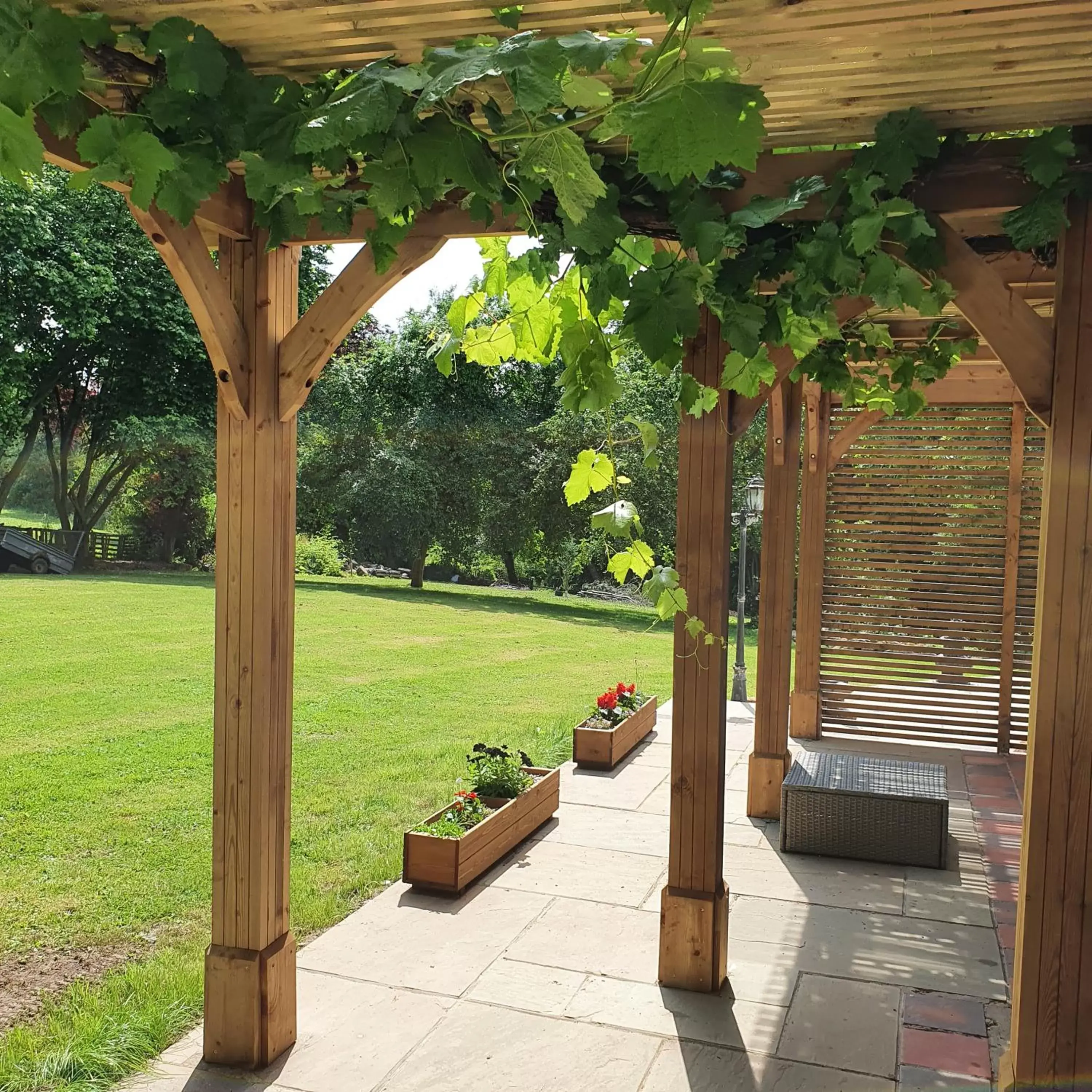 Patio in Wood Rising