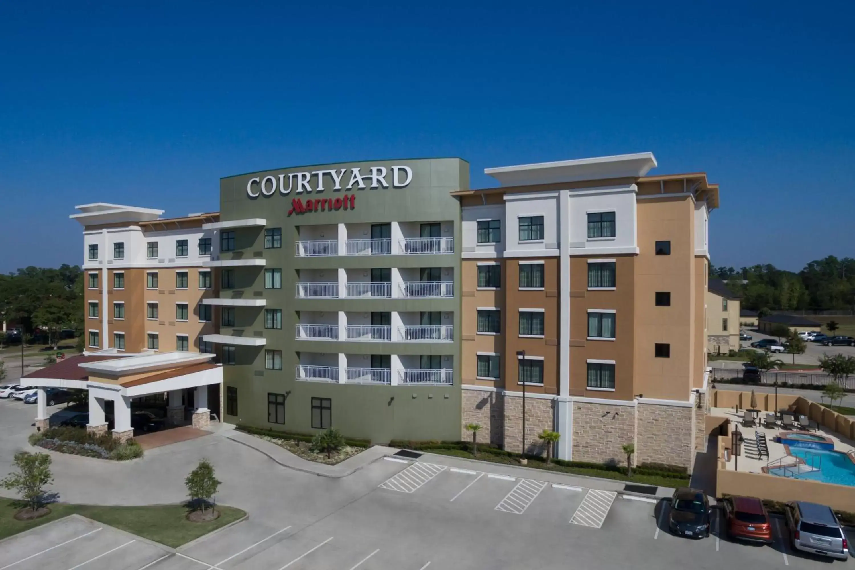 Property Building in Courtyard By Marriott Houston Kingwood