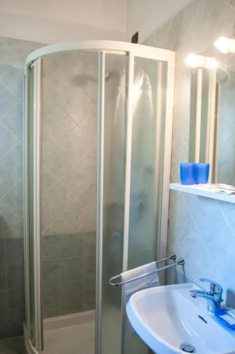 Bathroom in Hotel Melecchi