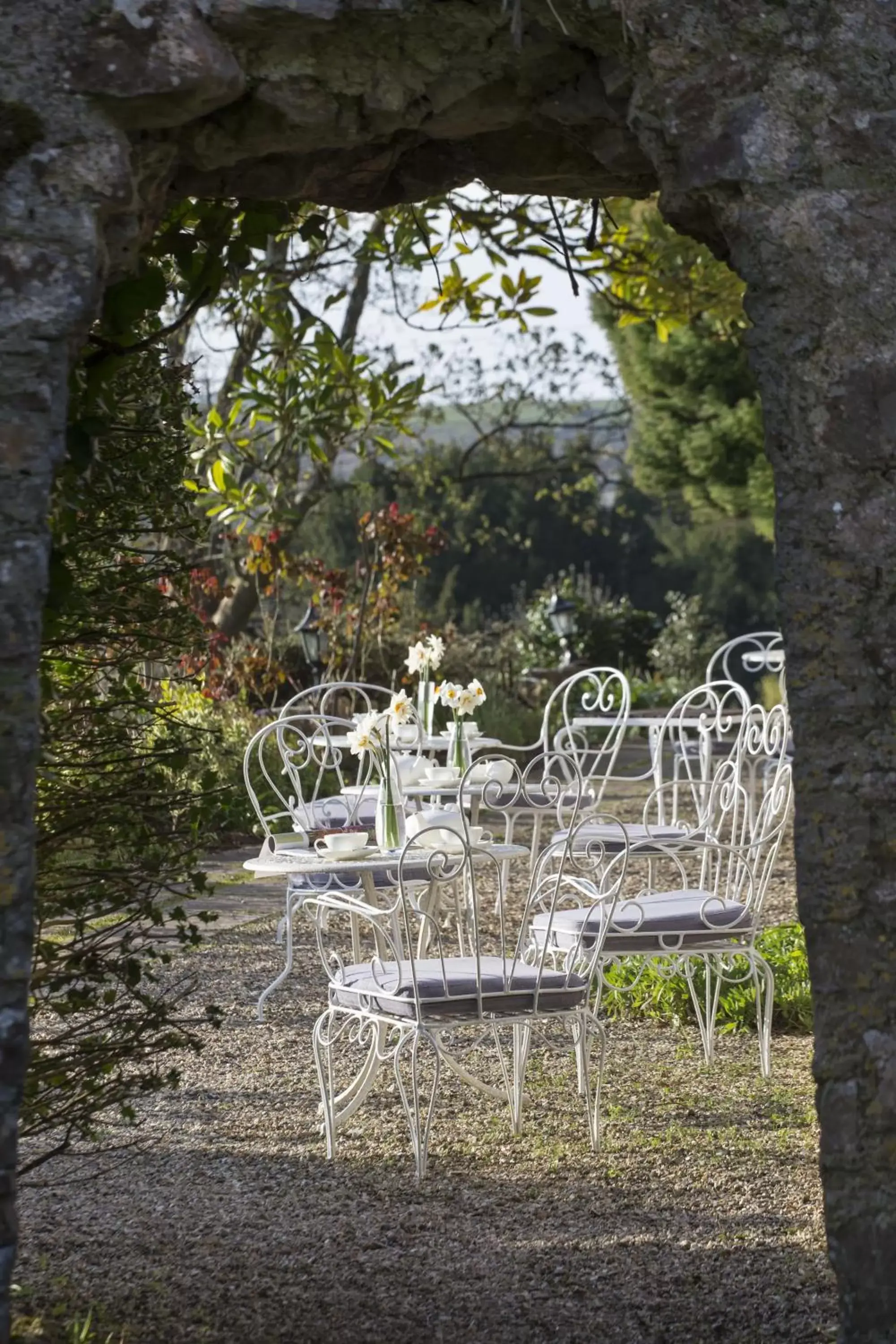 Garden in Penally Abbey Country House Hotel and Restaurant