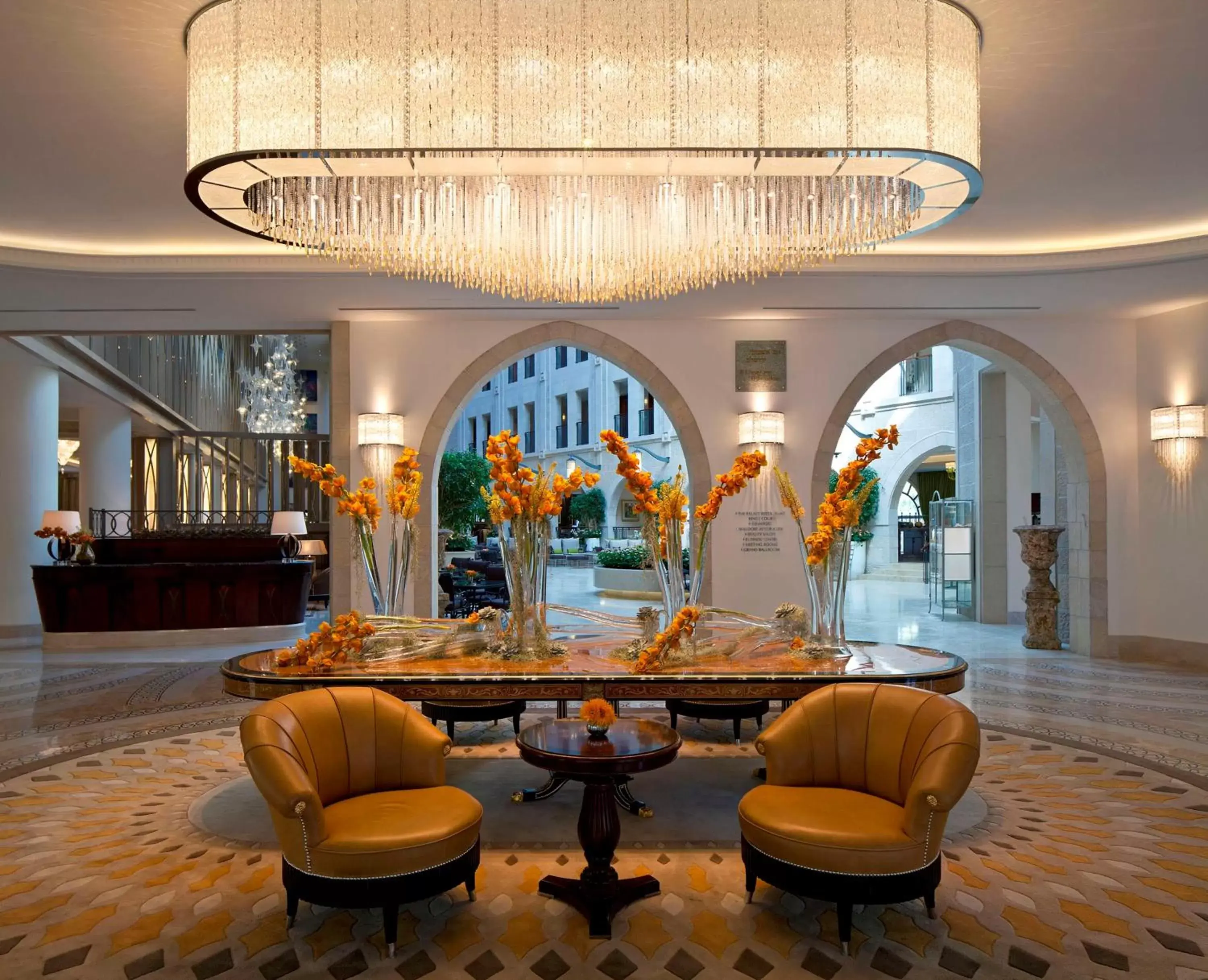 Lobby or reception, Lounge/Bar in Waldorf Astoria Jerusalem