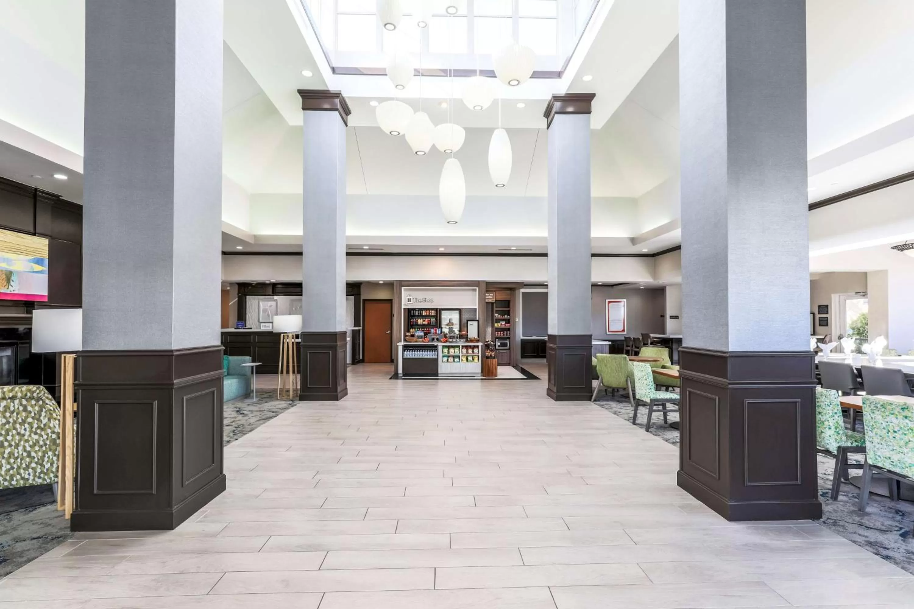 Lobby or reception in Hilton Garden Inn Tulsa South