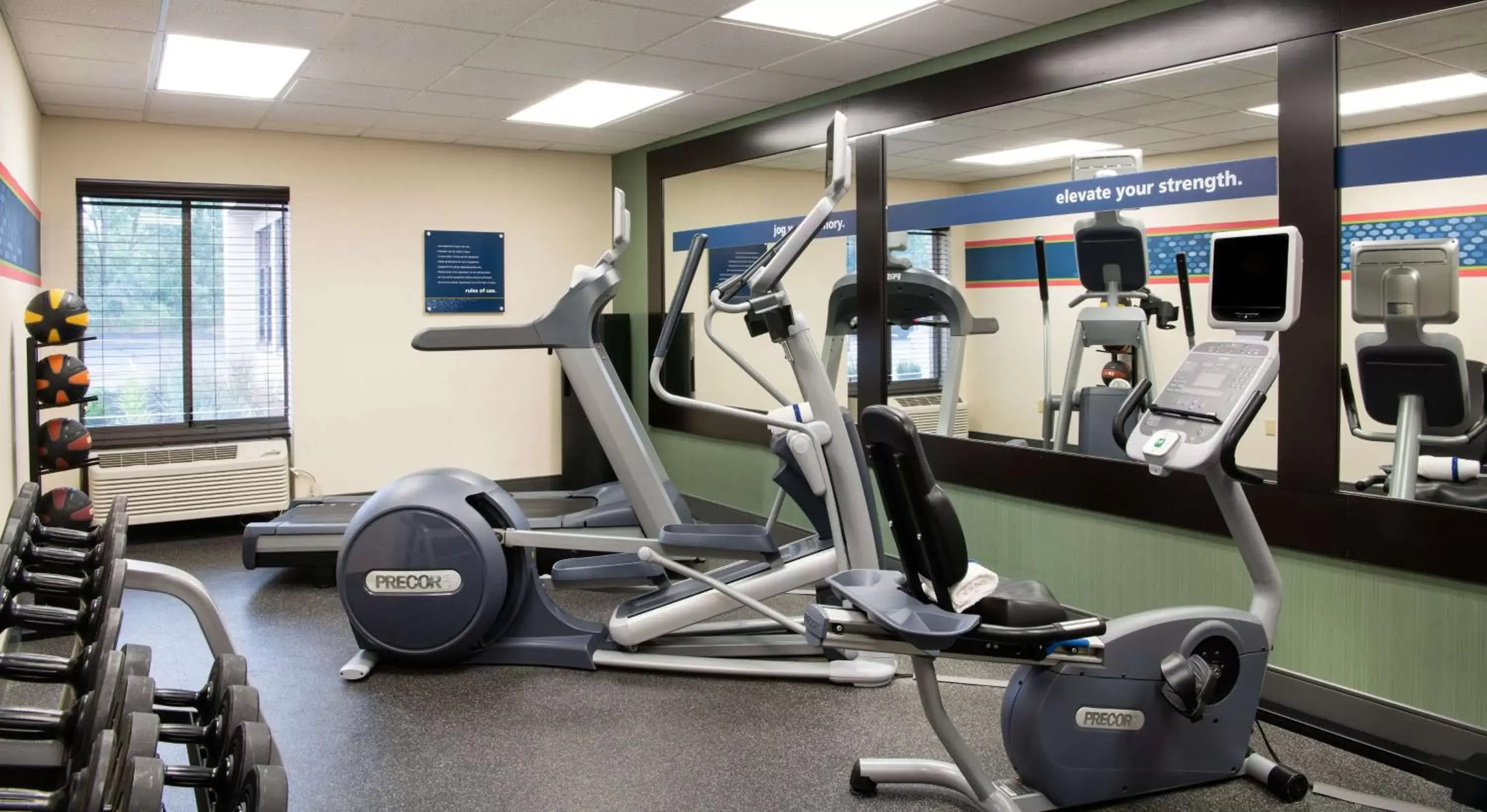 Fitness centre/facilities in Hampton Inn Cleveland-Solon Fitness centre/facilities in Hampton Inn Cleveland-Solon