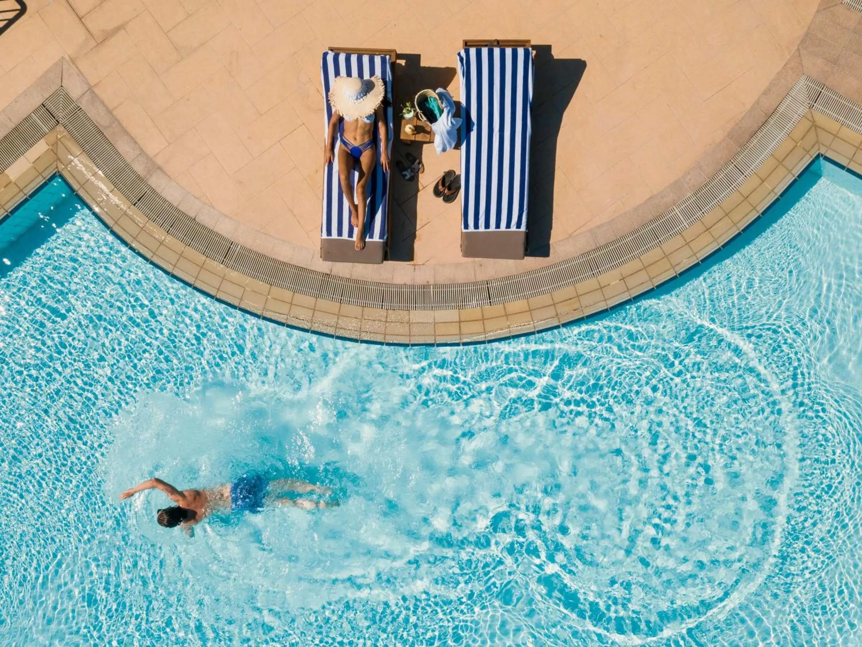 Swimming pool in St Raphael Resort