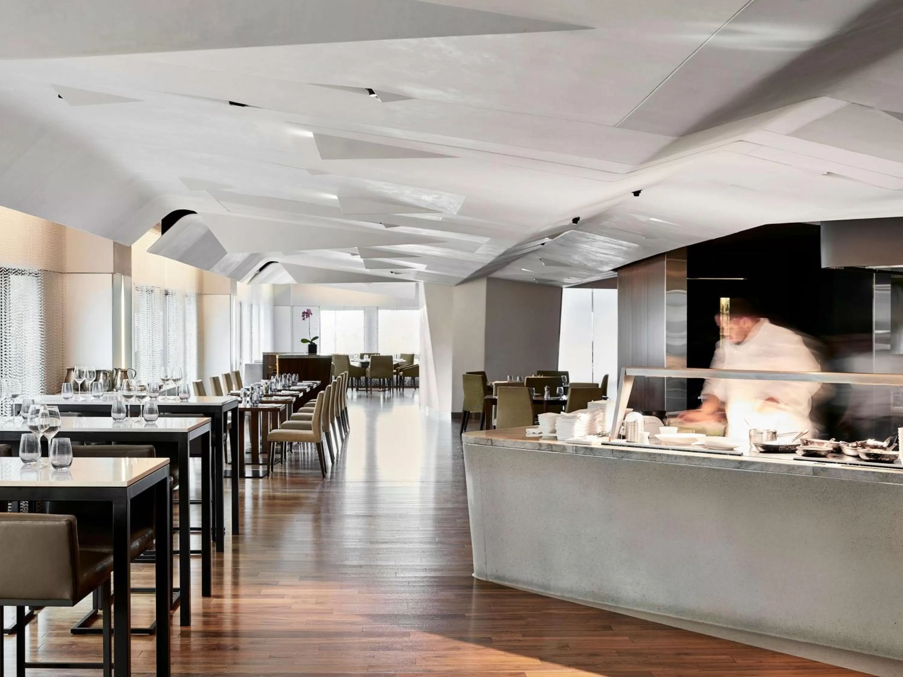 Lounge or bar in Conrad New York Downtown