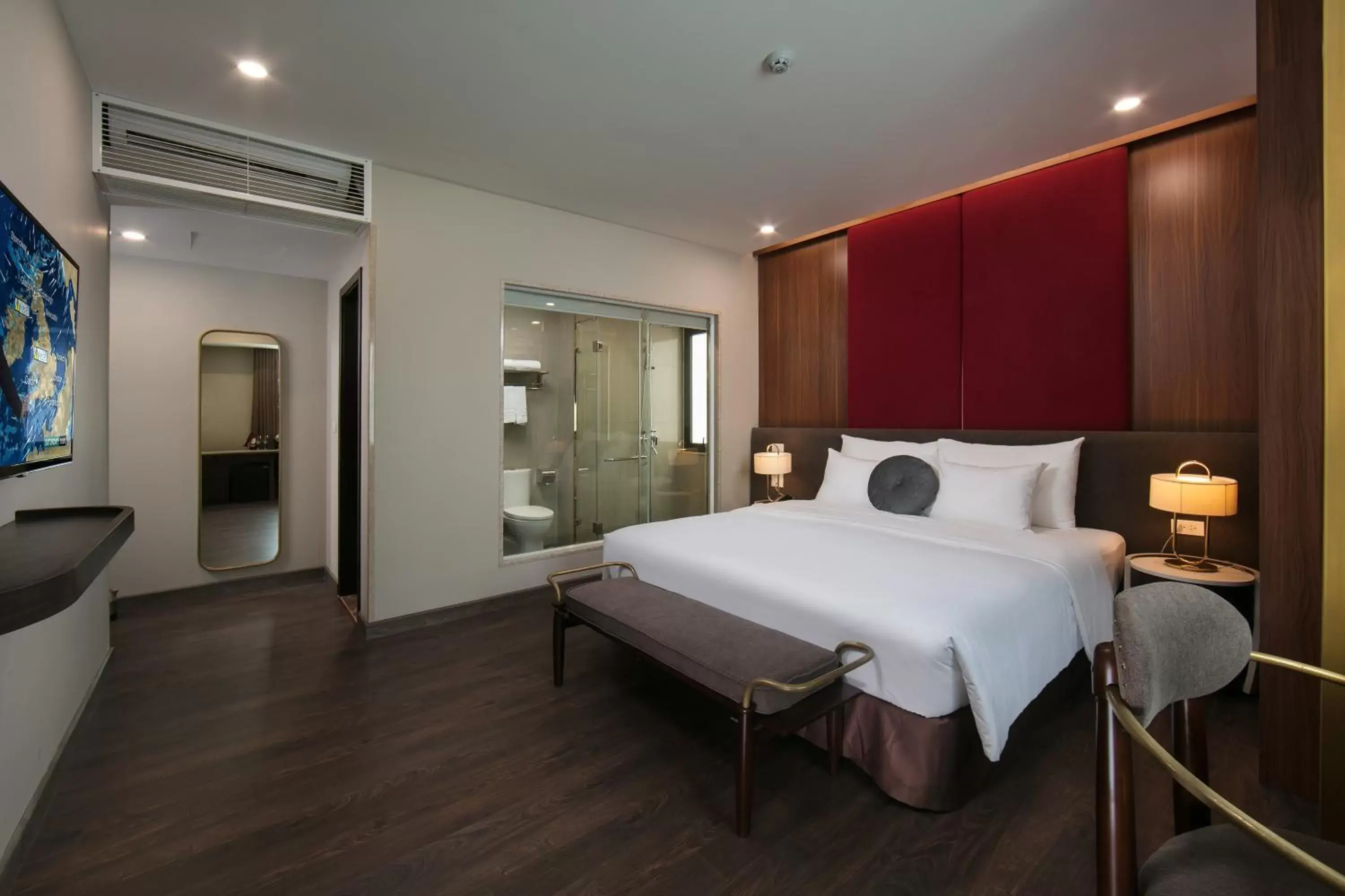 Bedroom, Bed in Hanoi L'Heritage Diamond Hotel & Spa